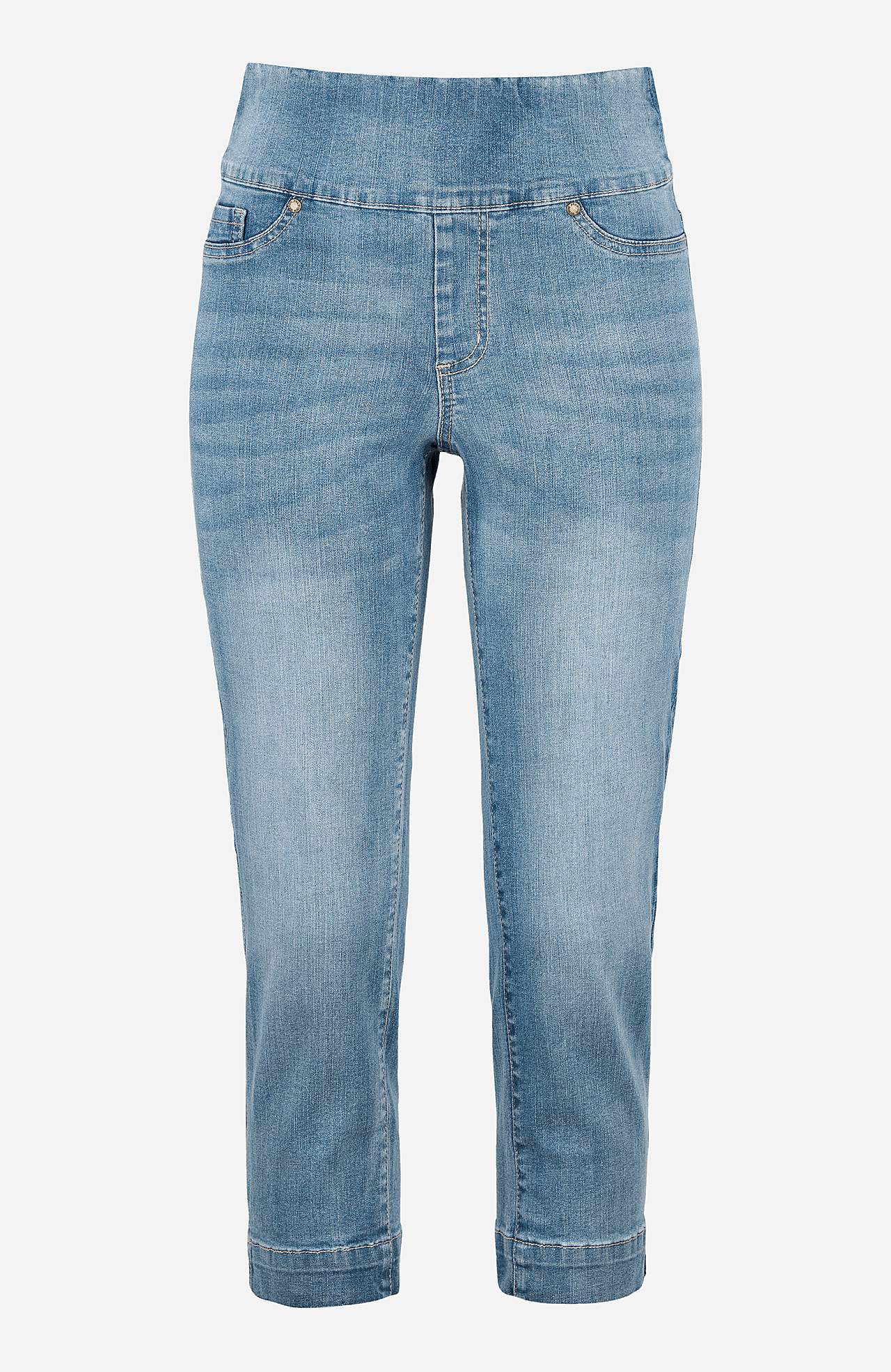 Super comfortabele capri-jegging van denim Elin