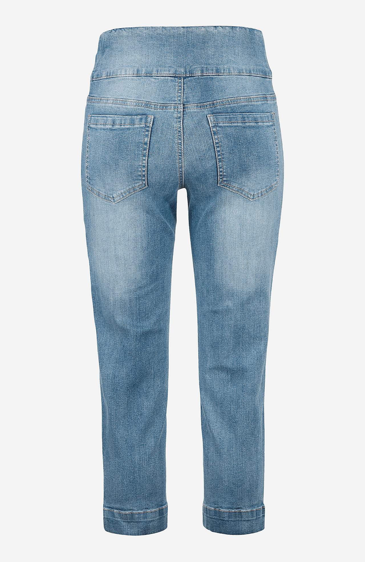 Super comfortabele capri-jegging van denim Elin
