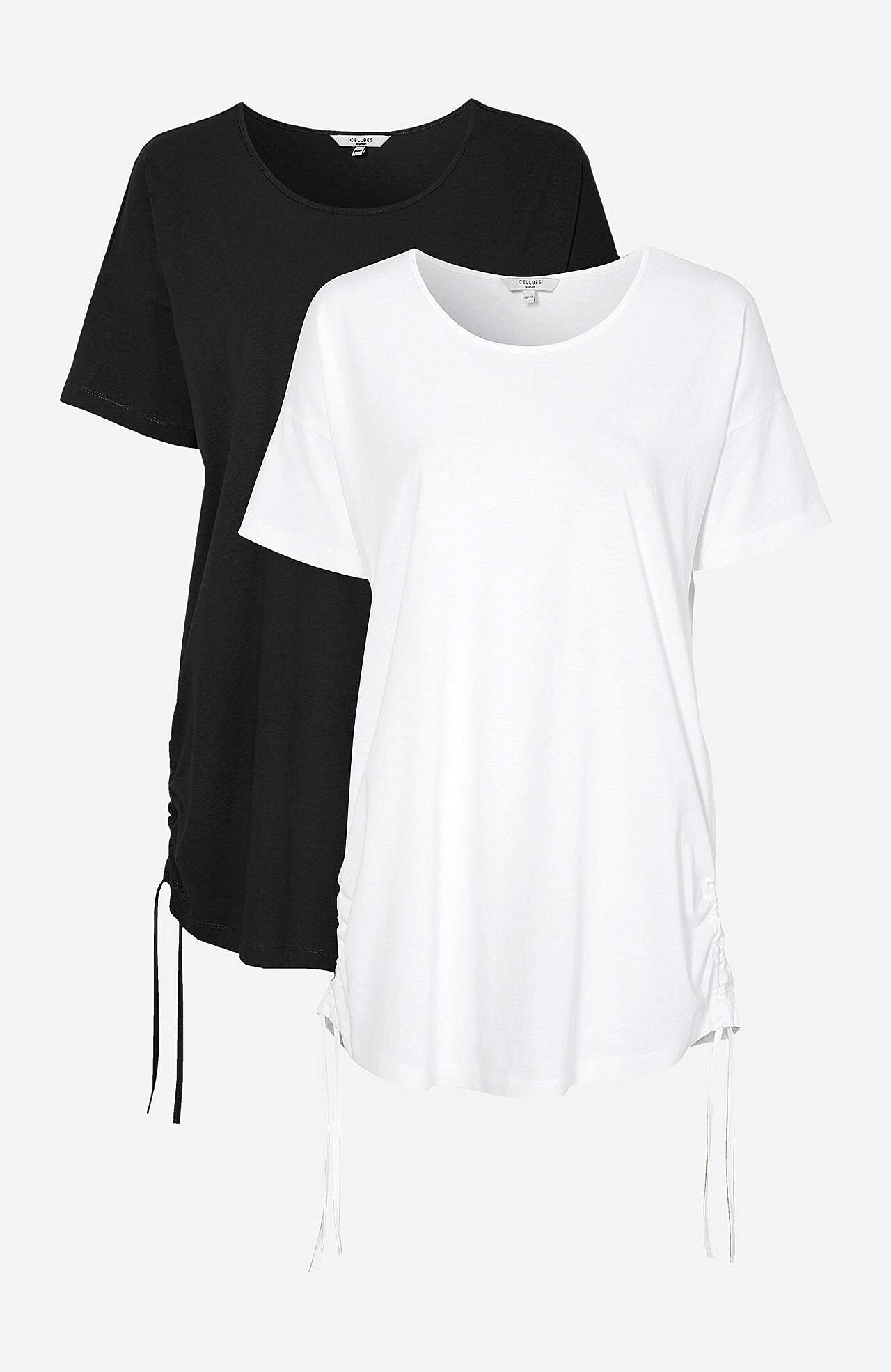 Lang jersey-topje Set van 2