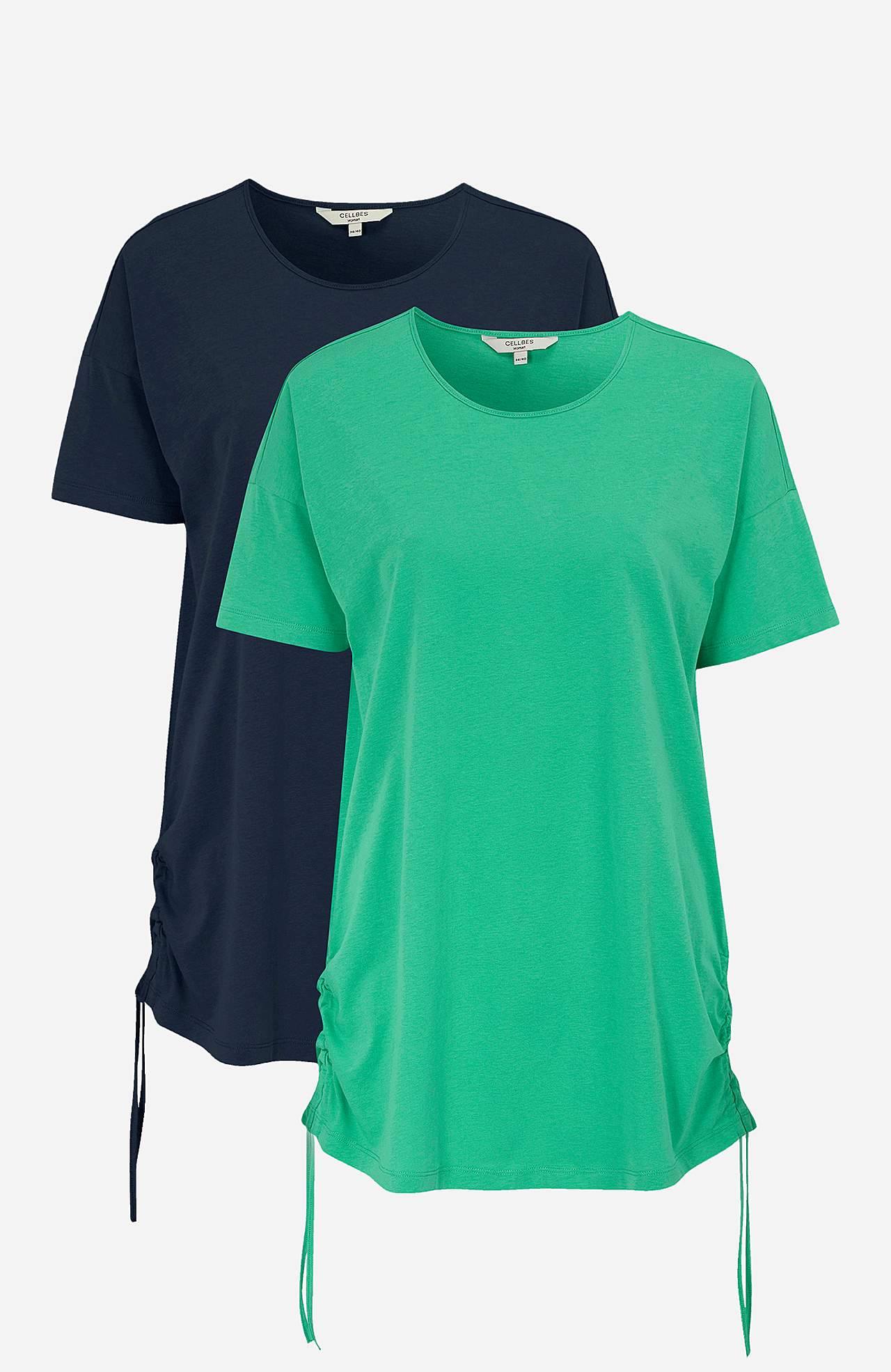 Lang jersey-topje Set van 2