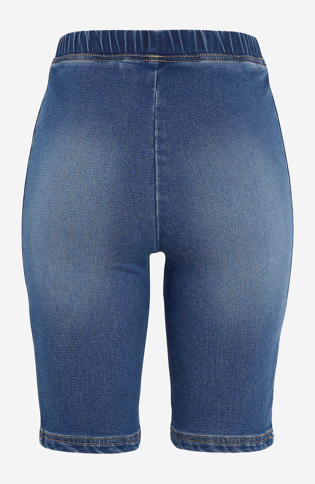 Fietsshort van denim