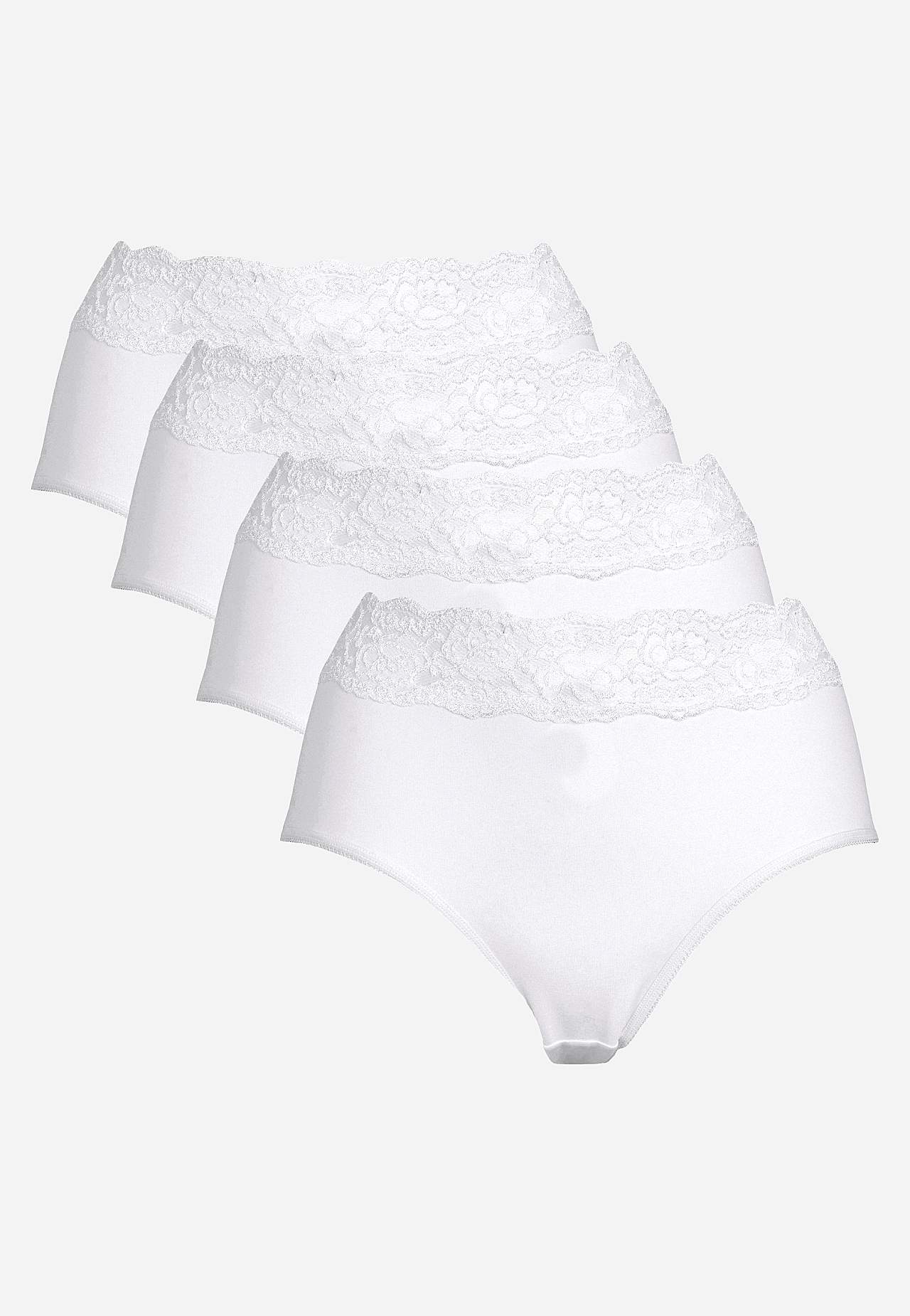 Midi-slip van katoen Set van 4