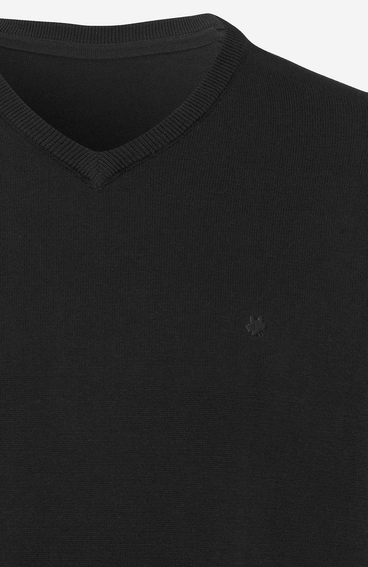 Sweater met lange mouwen met v-halslijn