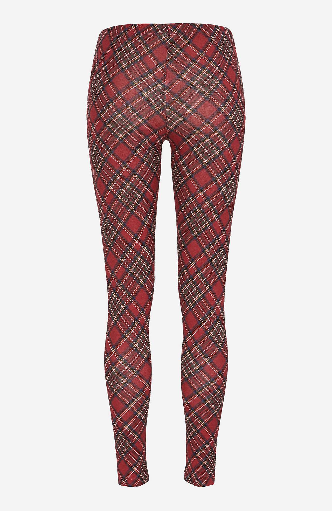 Geruite legging