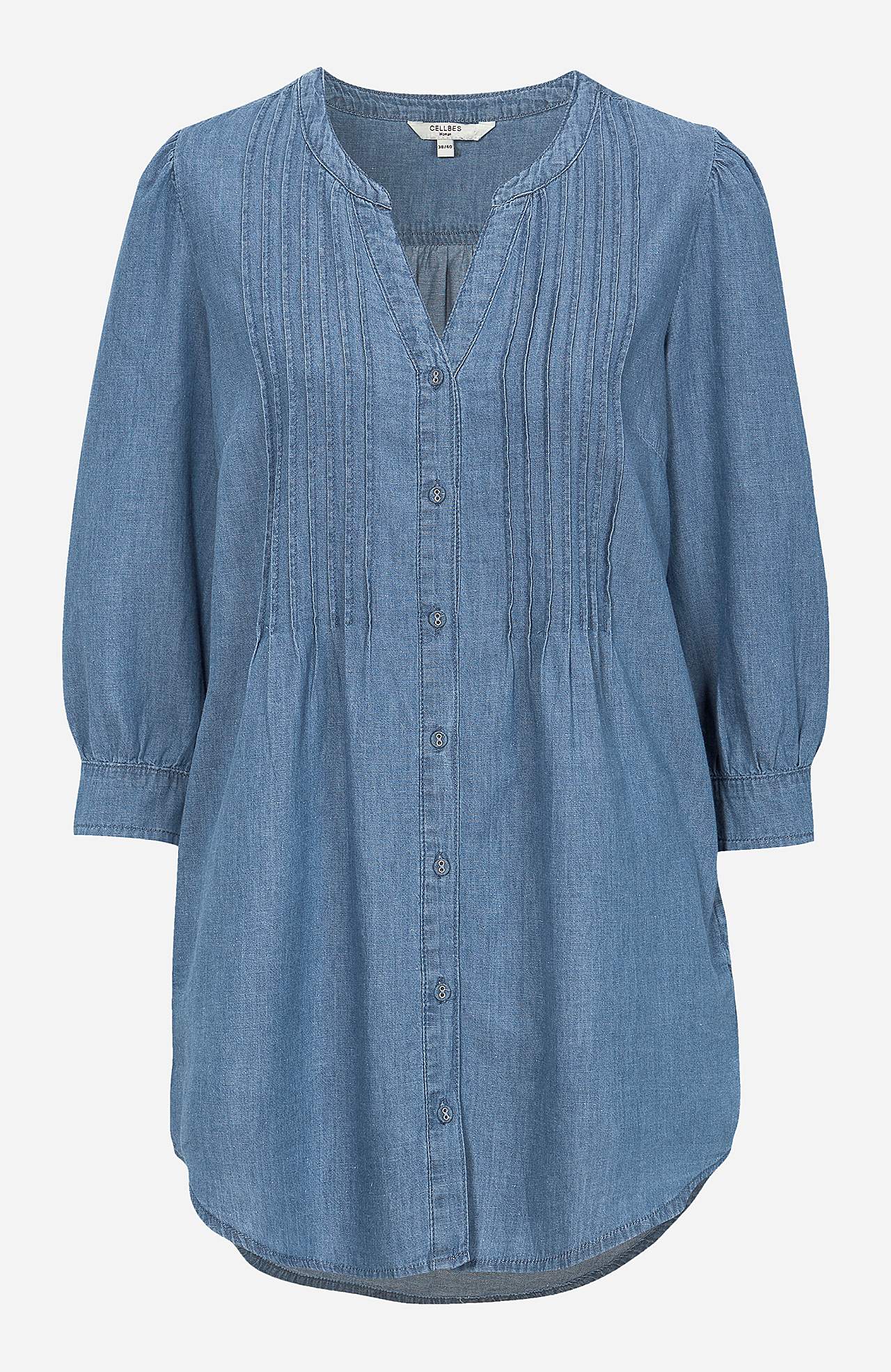 Tuniek van denim Eivor
