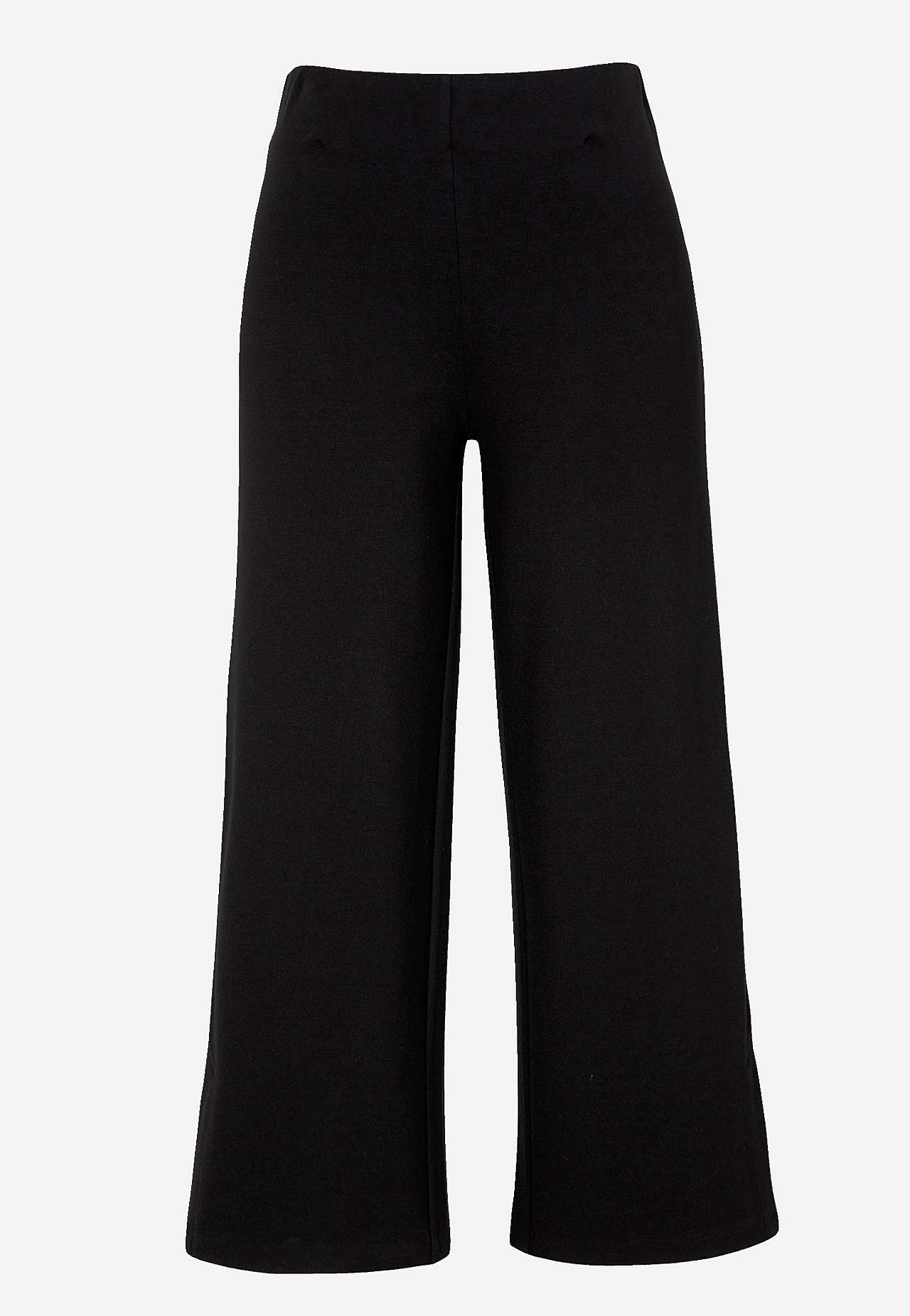 Culotte broek van stevig tricot