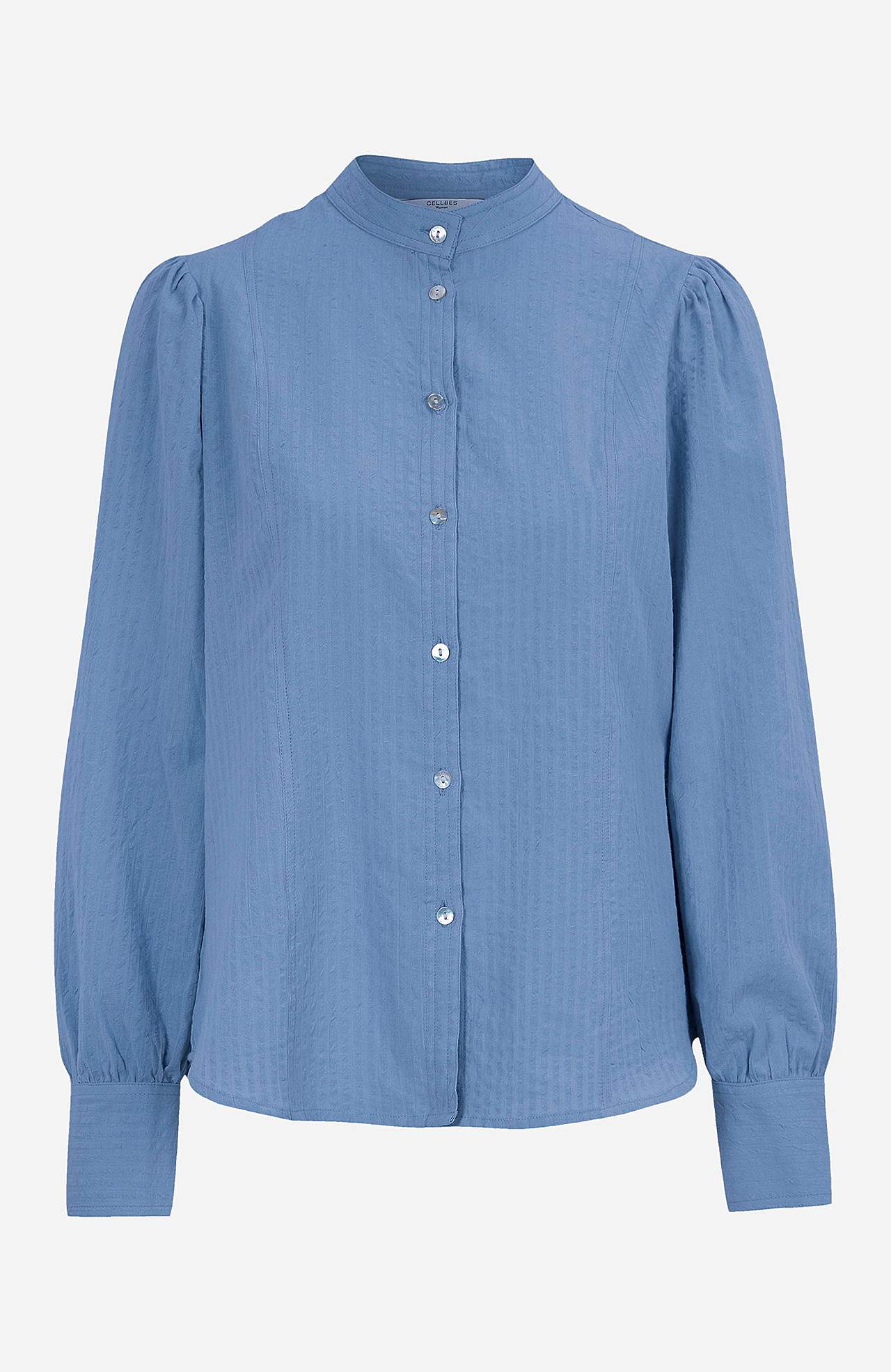 Bloes van seersucker