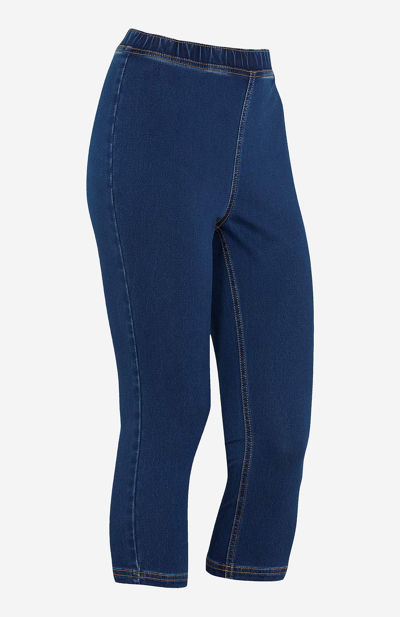 Capri legging van denim Olga