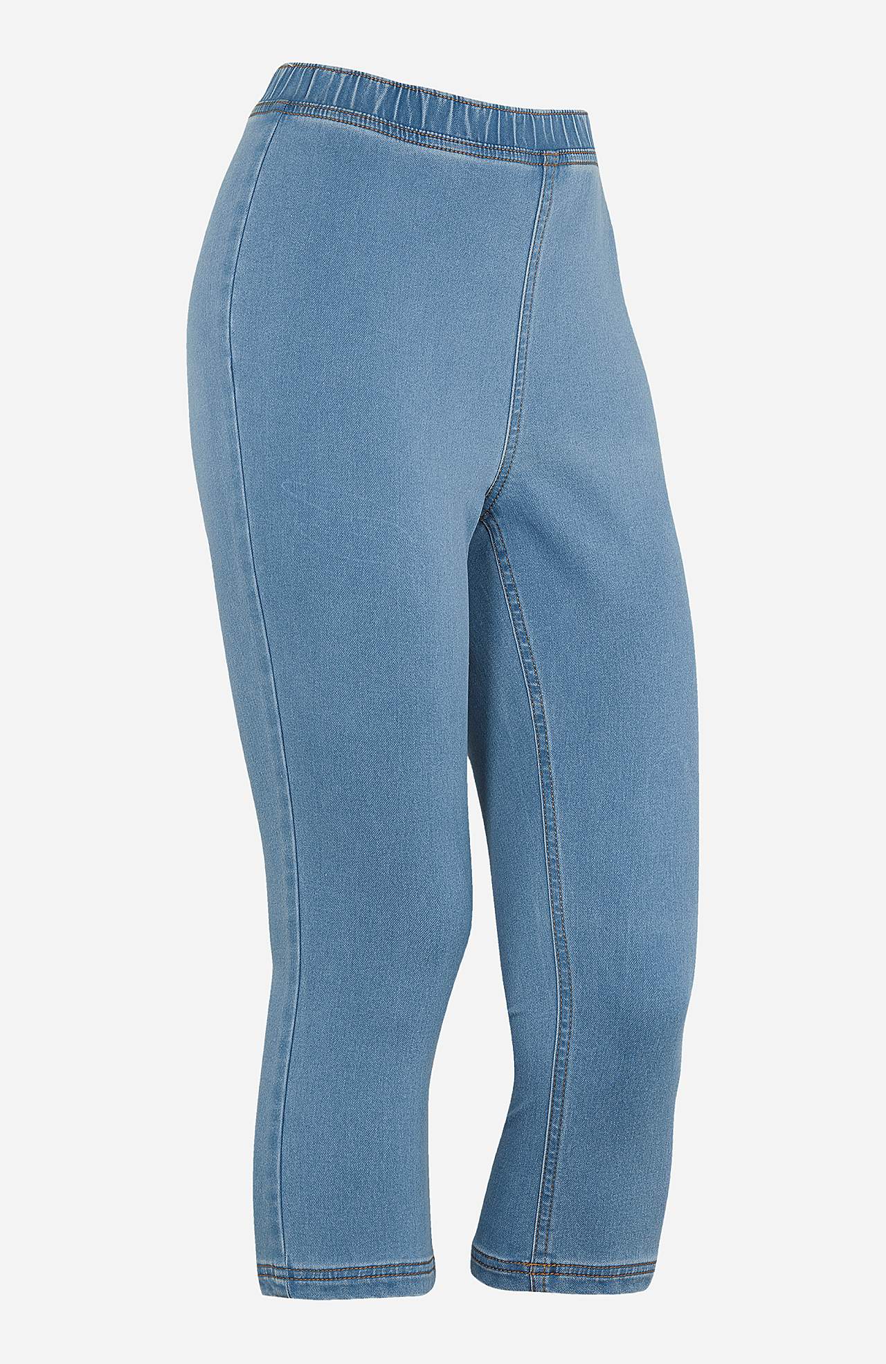 Capri legging van denim Olga