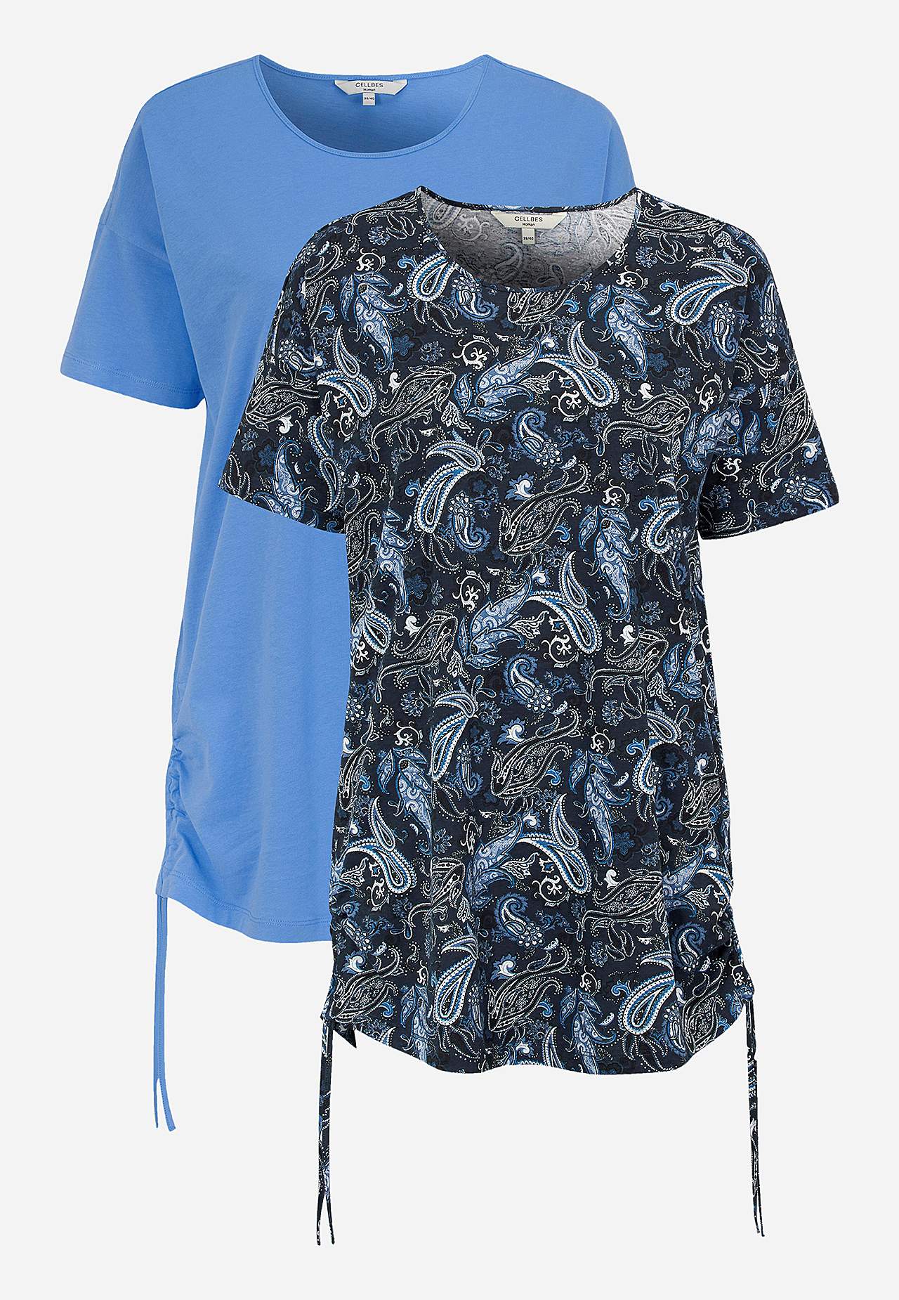 Lang jersey-topje Set van 2
