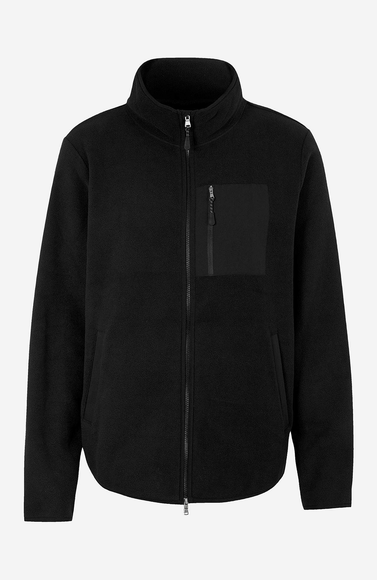 Fleece-jas met lange mouwen