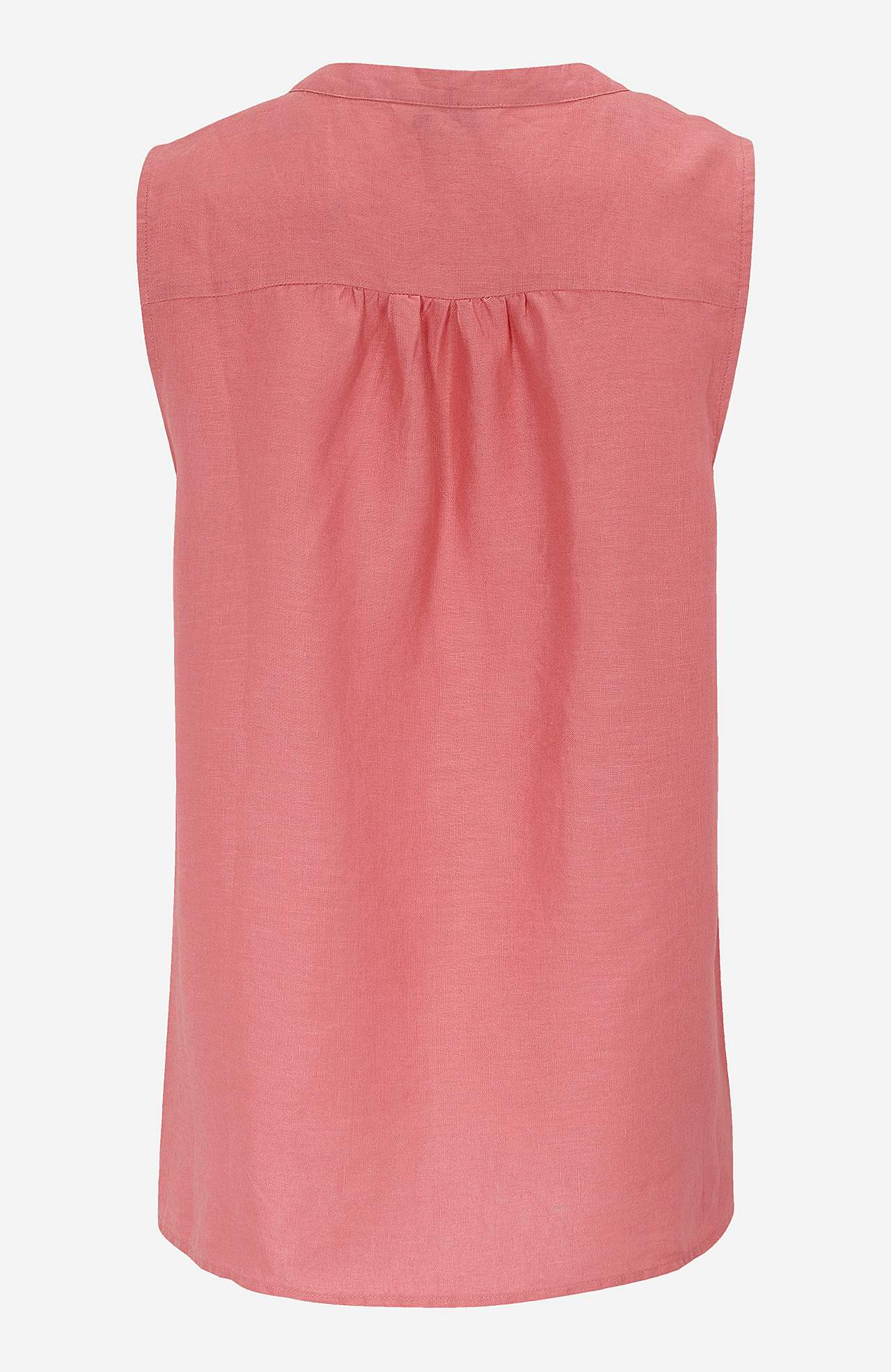 Linnen Premium blouse met ontwerp zonder mouwen