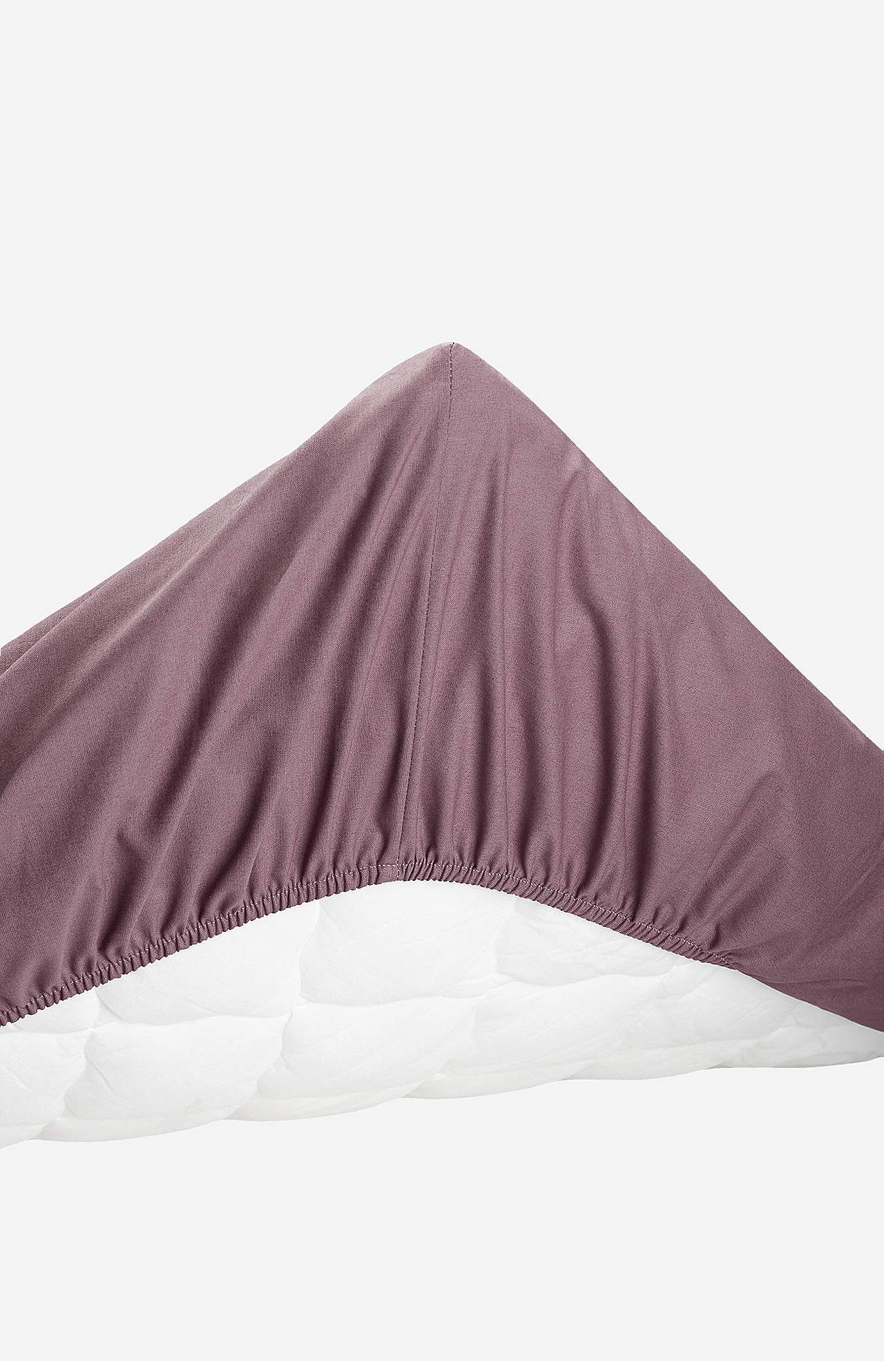 Eenkleurige hoeslaken