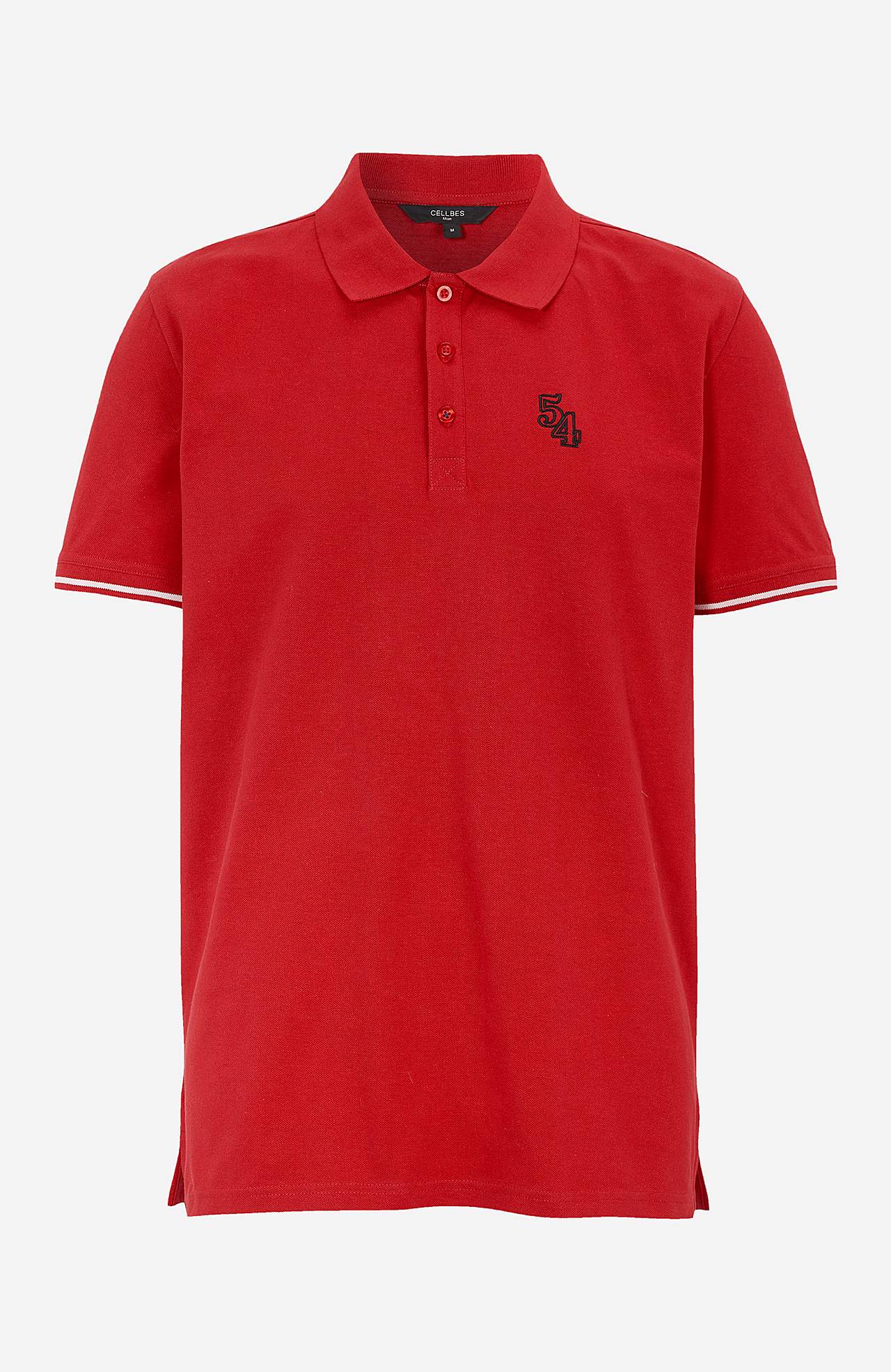 T-shirt met kraag