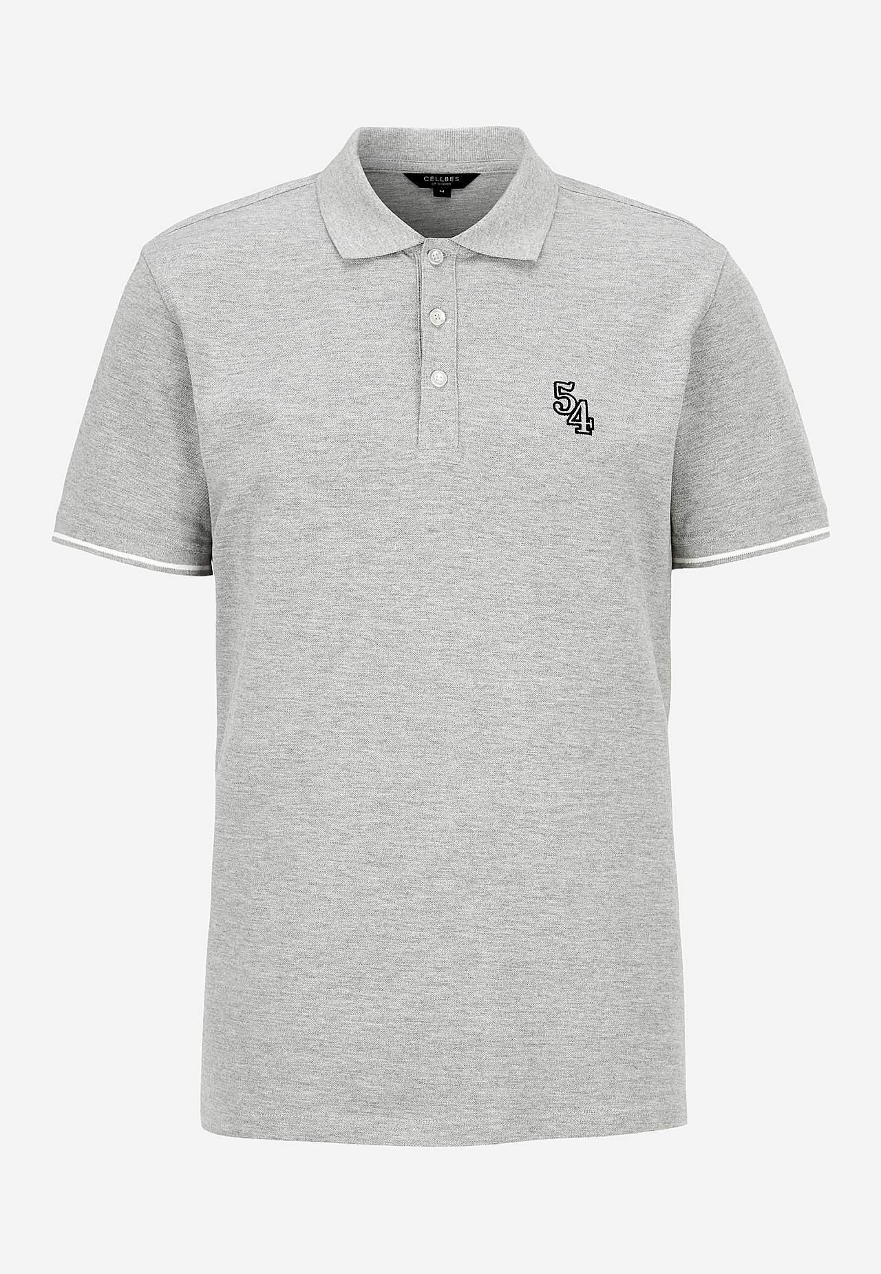 T-shirt met kraag