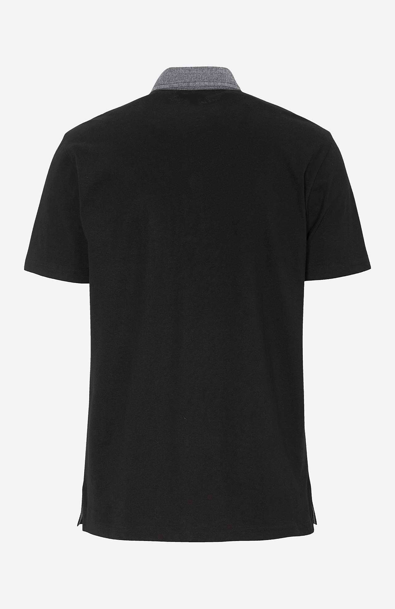 T-shirt met kraag