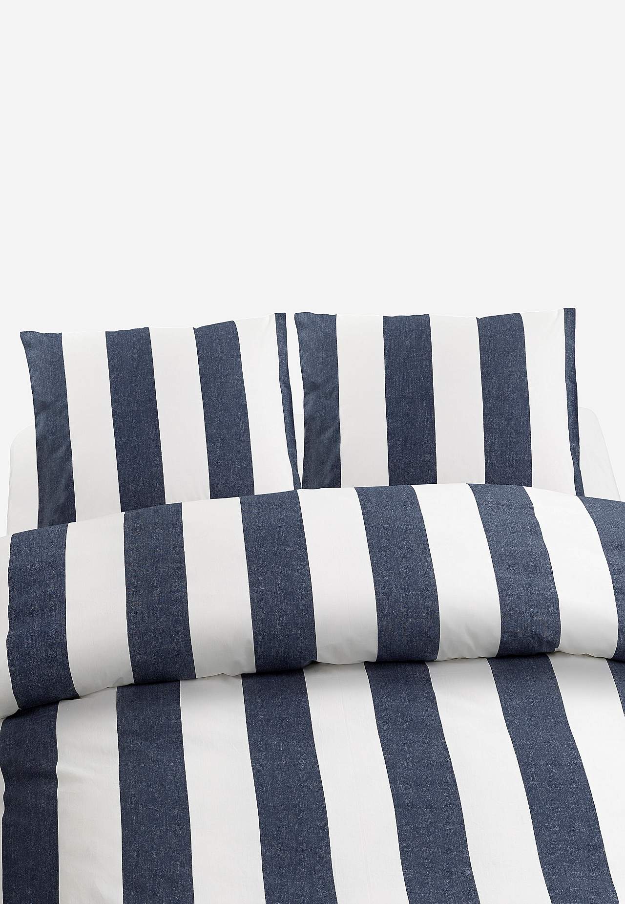 Dekbedovertrekset Block stripe kingsize