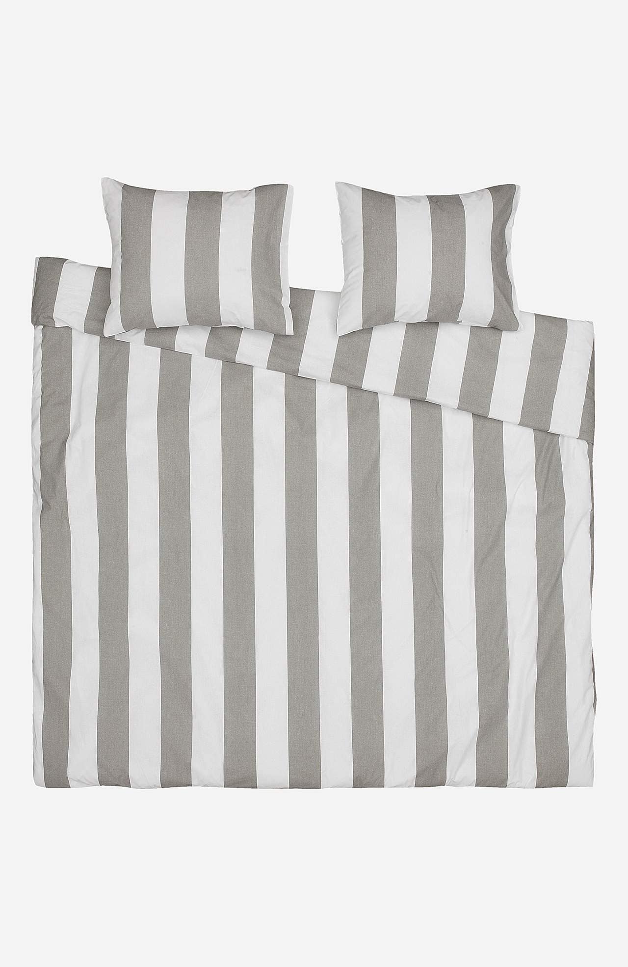Dekbedovertrekset Block stripe kingsize