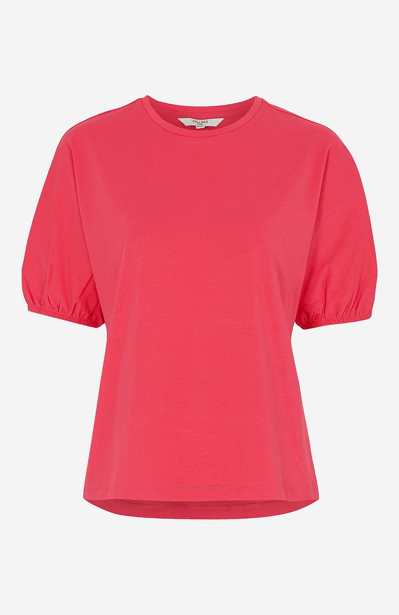 Effen-gekleurd jersey-topje