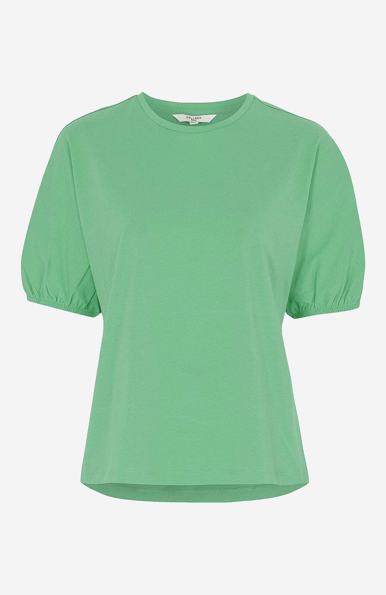 Effen-gekleurd jersey-topje