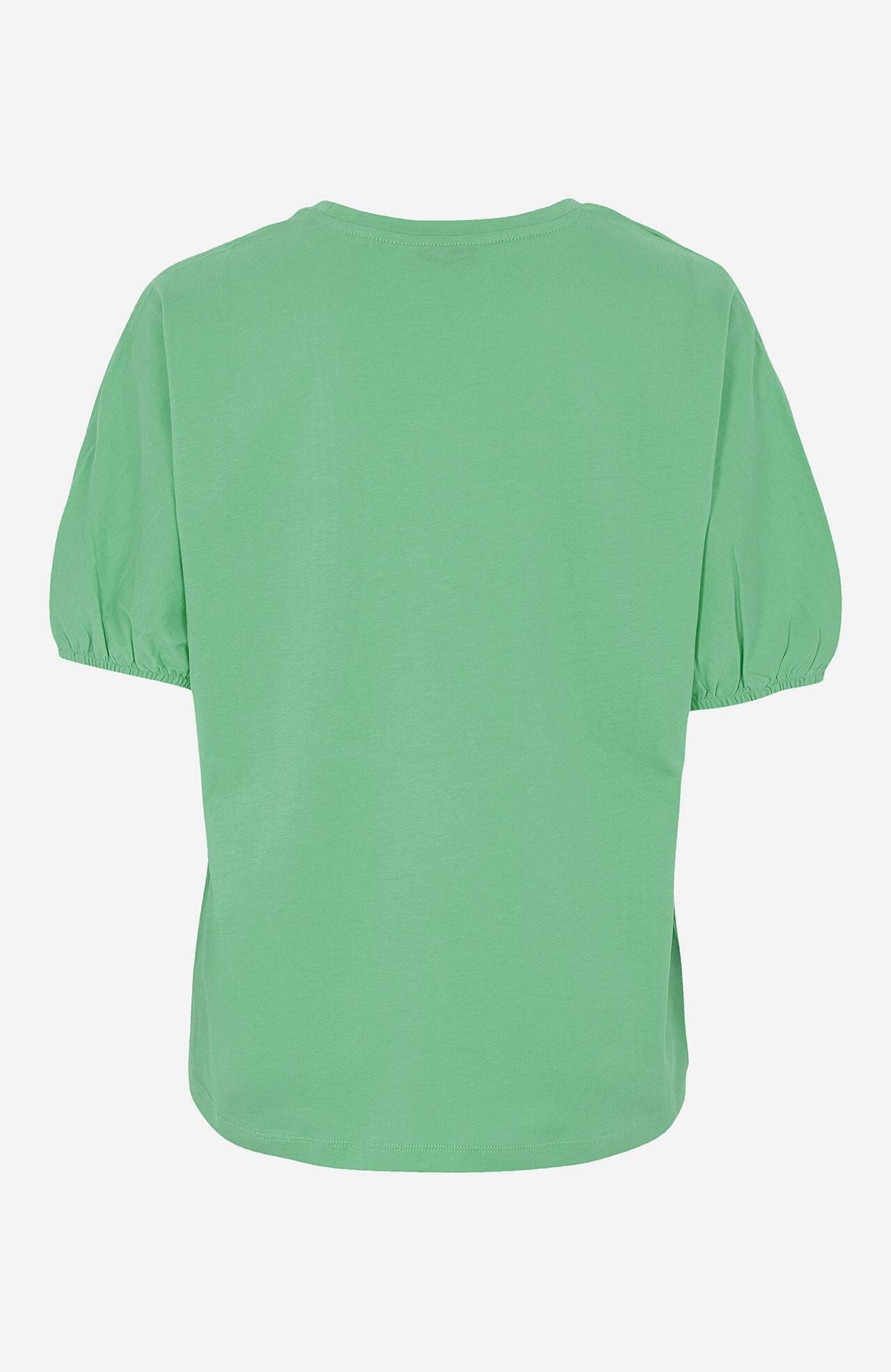 Effen-gekleurd jersey-topje