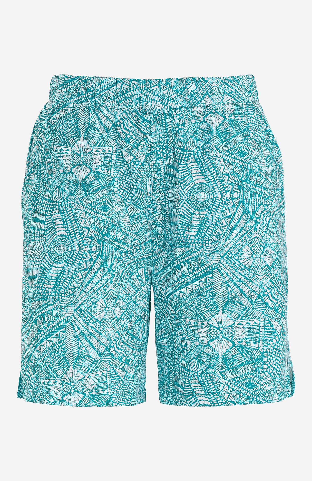 Patroonvormige short van tricot