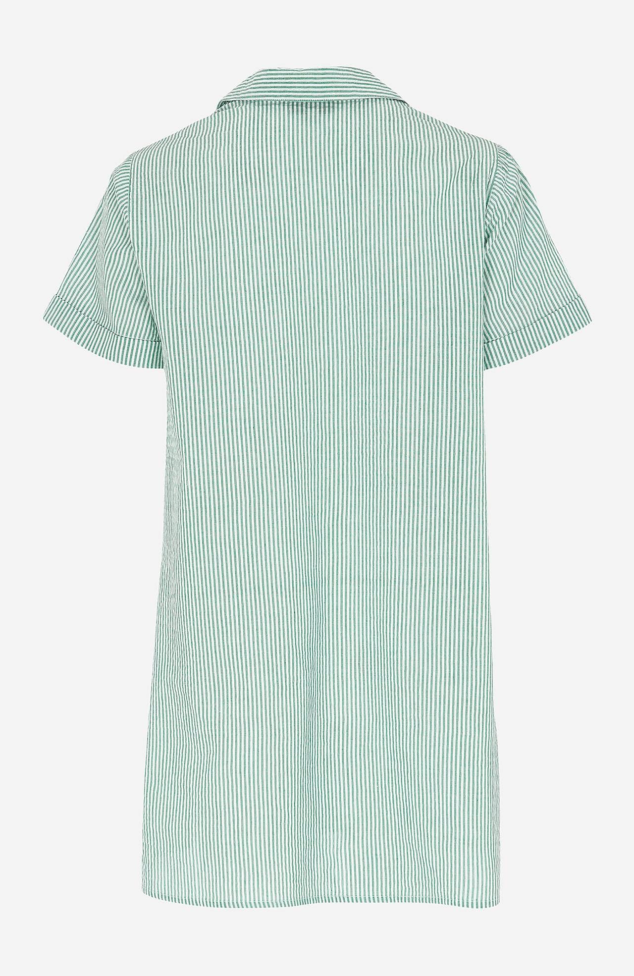 Gestreepte tuniek van seersucker