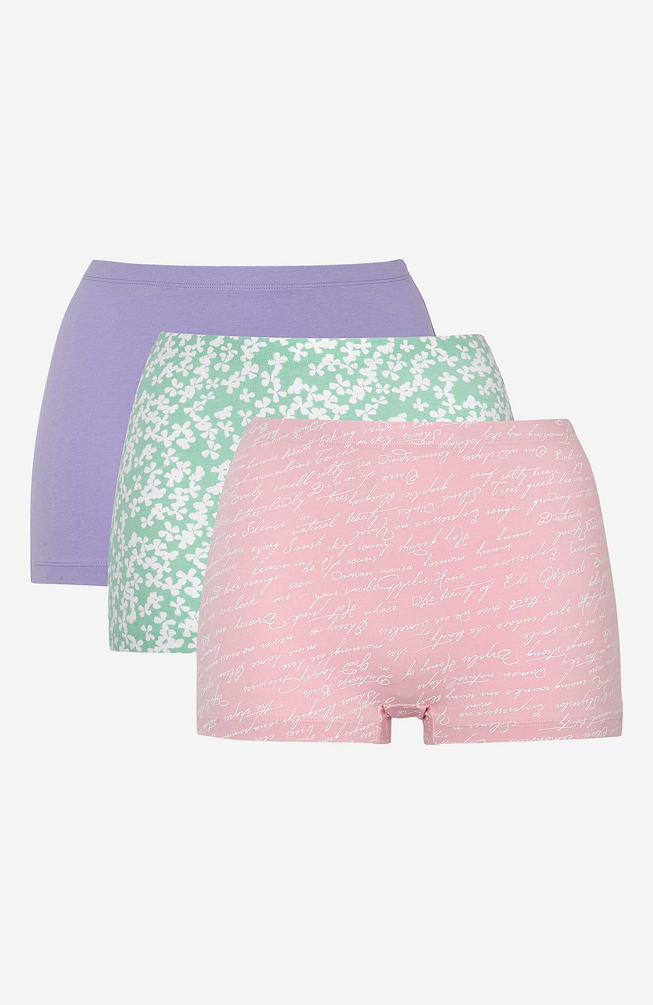 Boxershort van organisch katoen Alma Set van 3