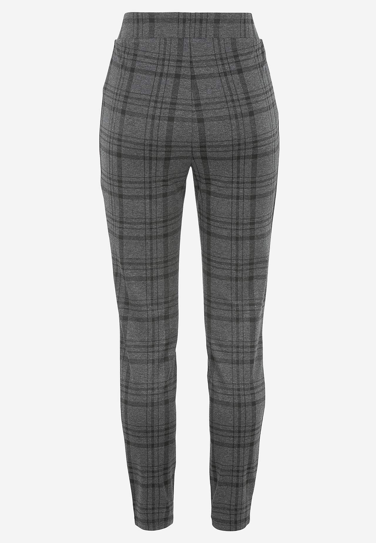 Geruite legging