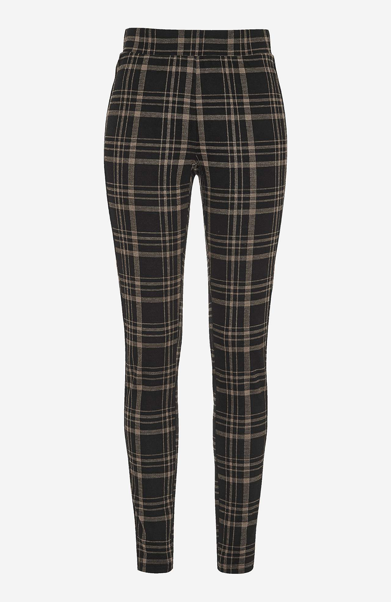 Geruite legging