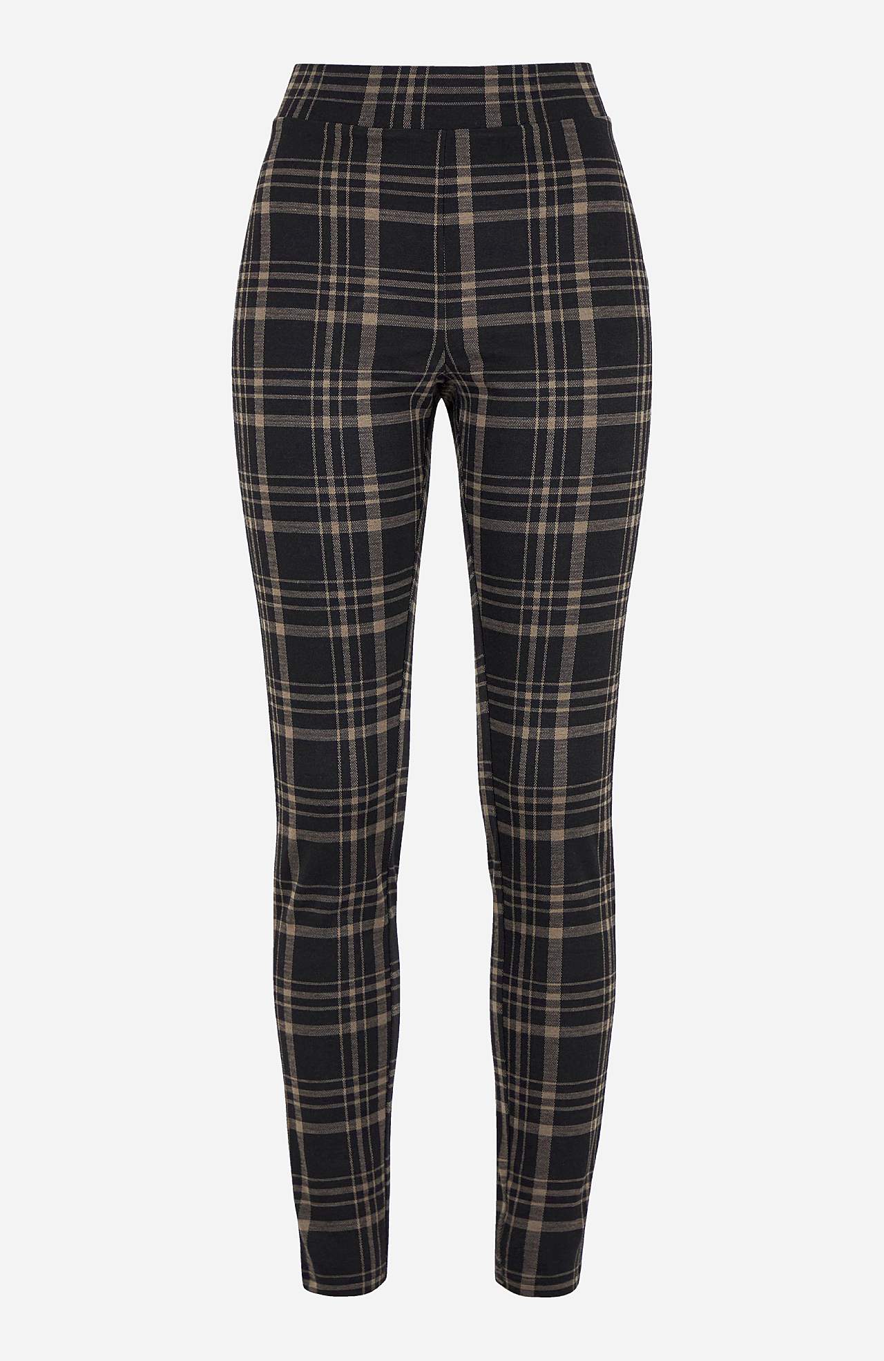 Geruite legging