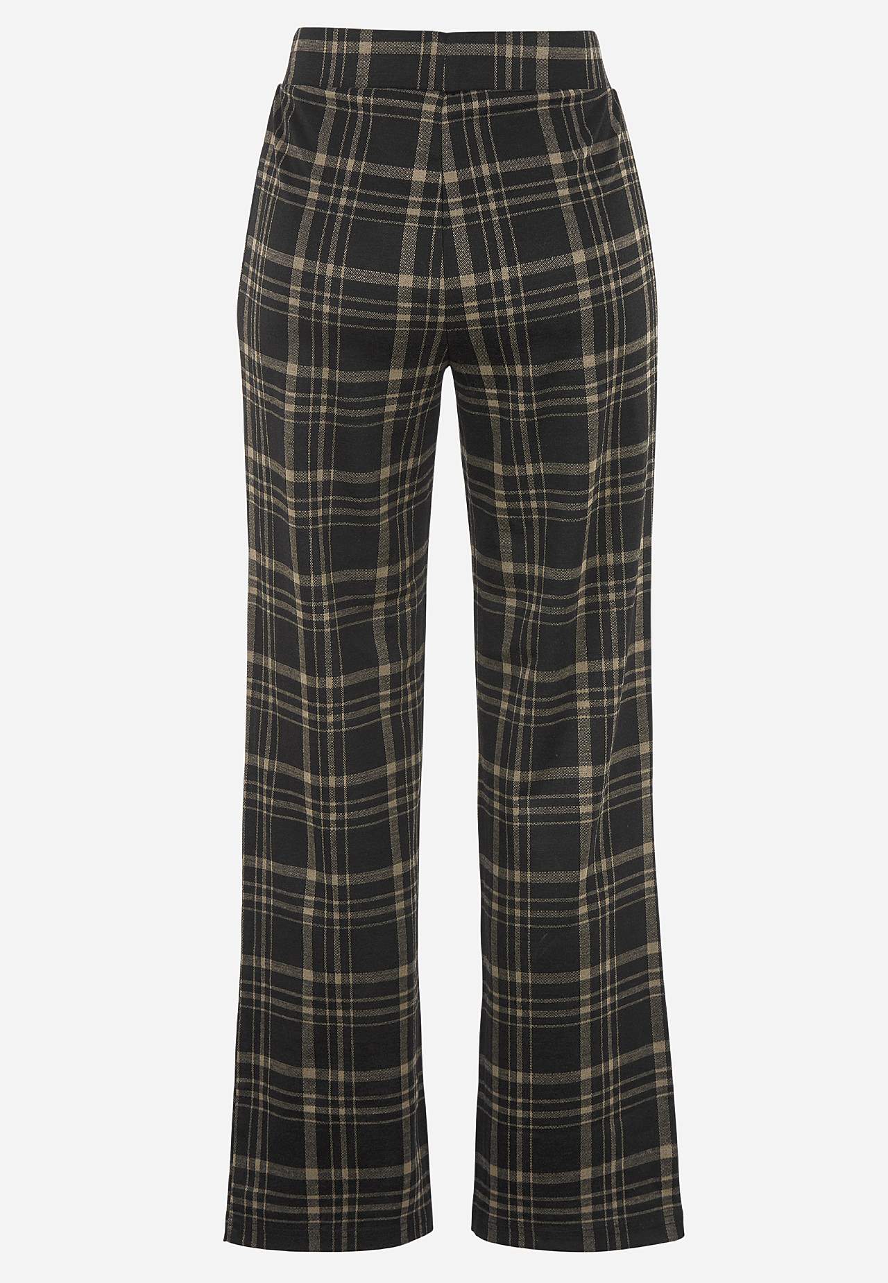 Geruite legging