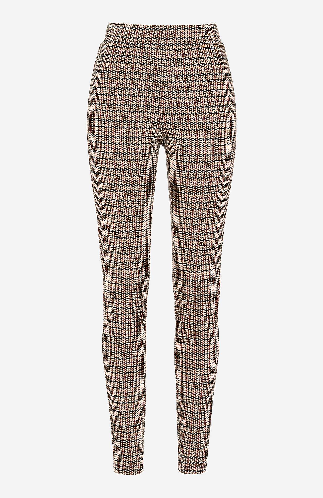 Geruite legging