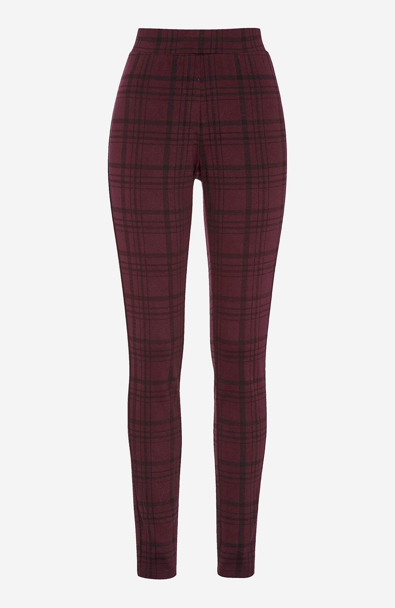 Geruite legging