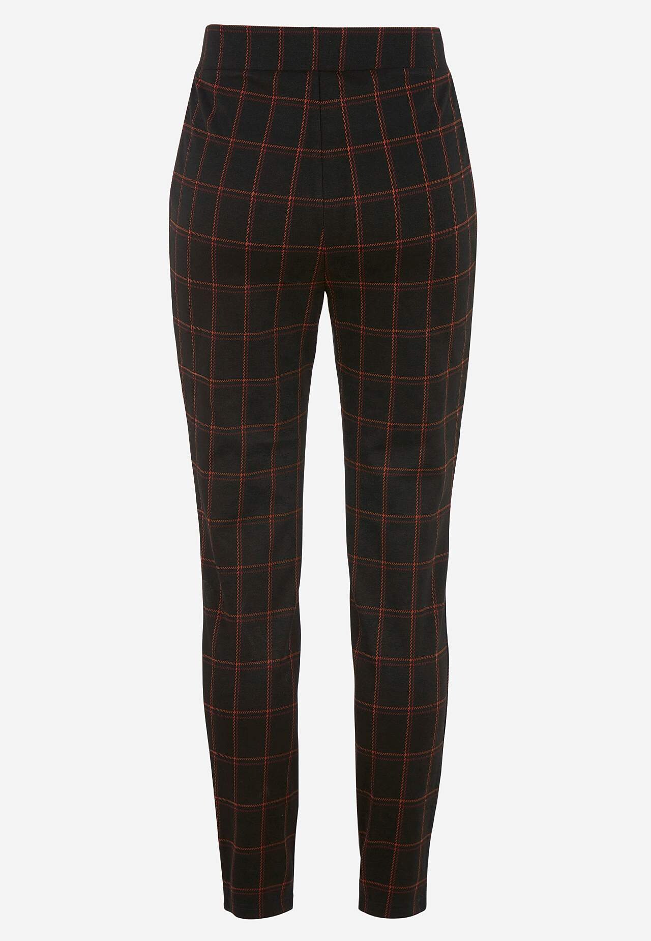 Geruite legging