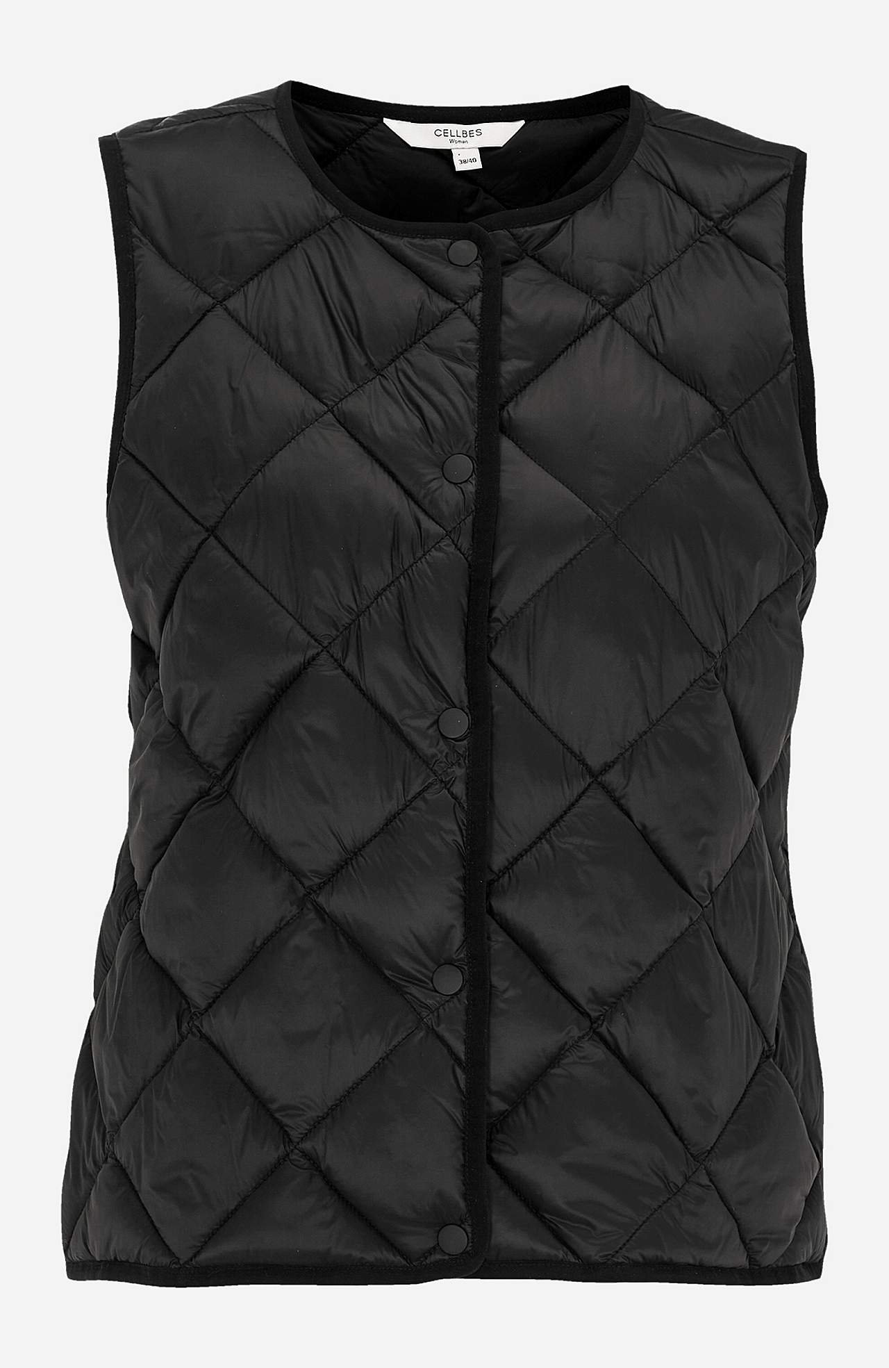 Gewatteerde lichtgewicht bodywarmer