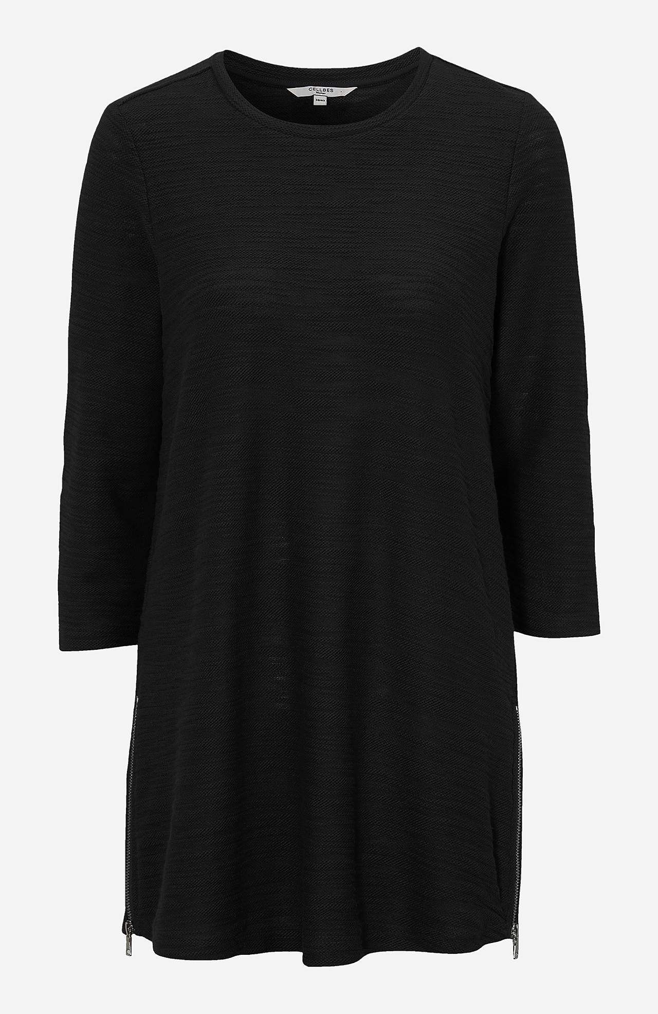 Zachte tuniek met 3/4 lengte mouwen