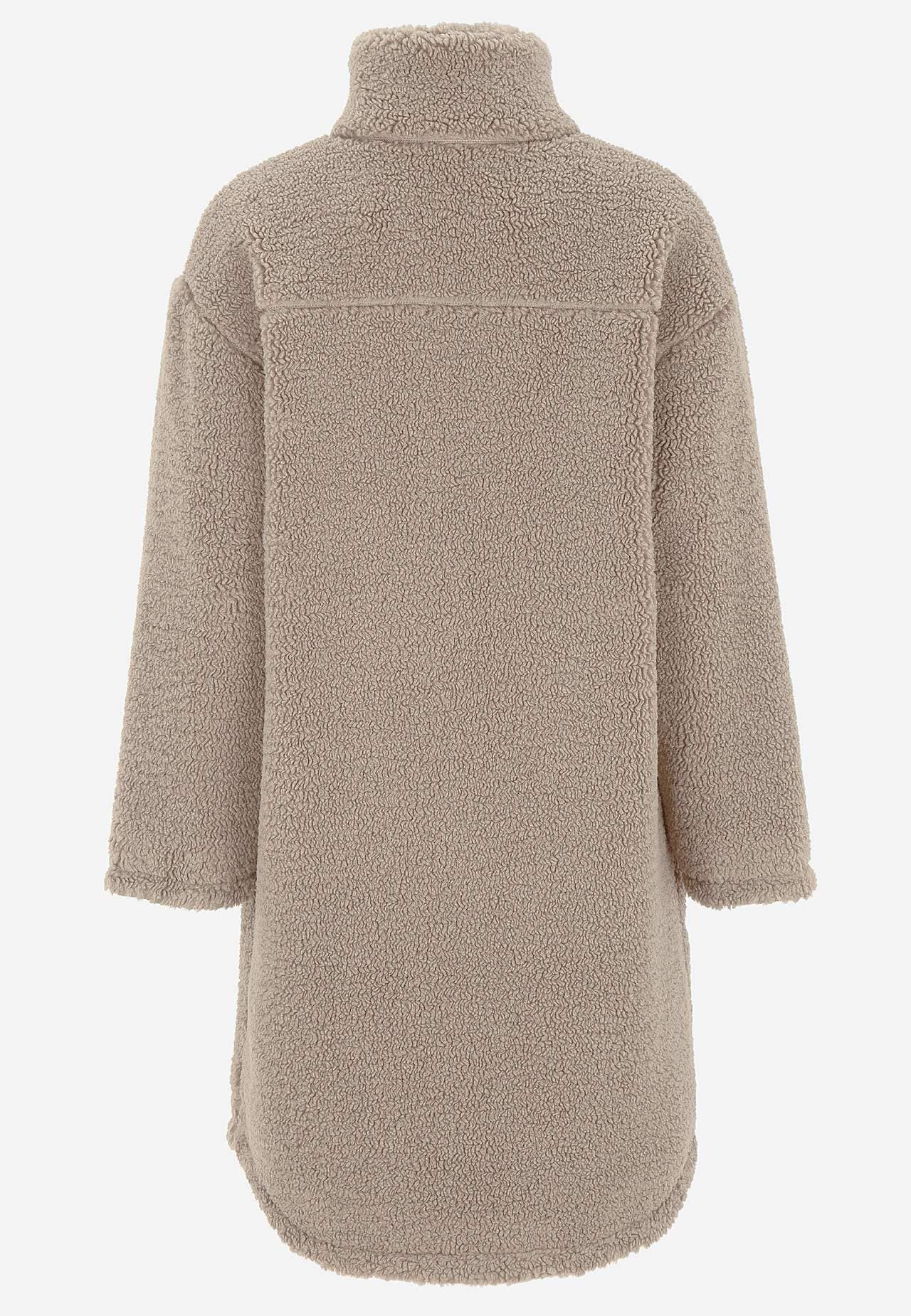 Teddyjas met hoge kraag