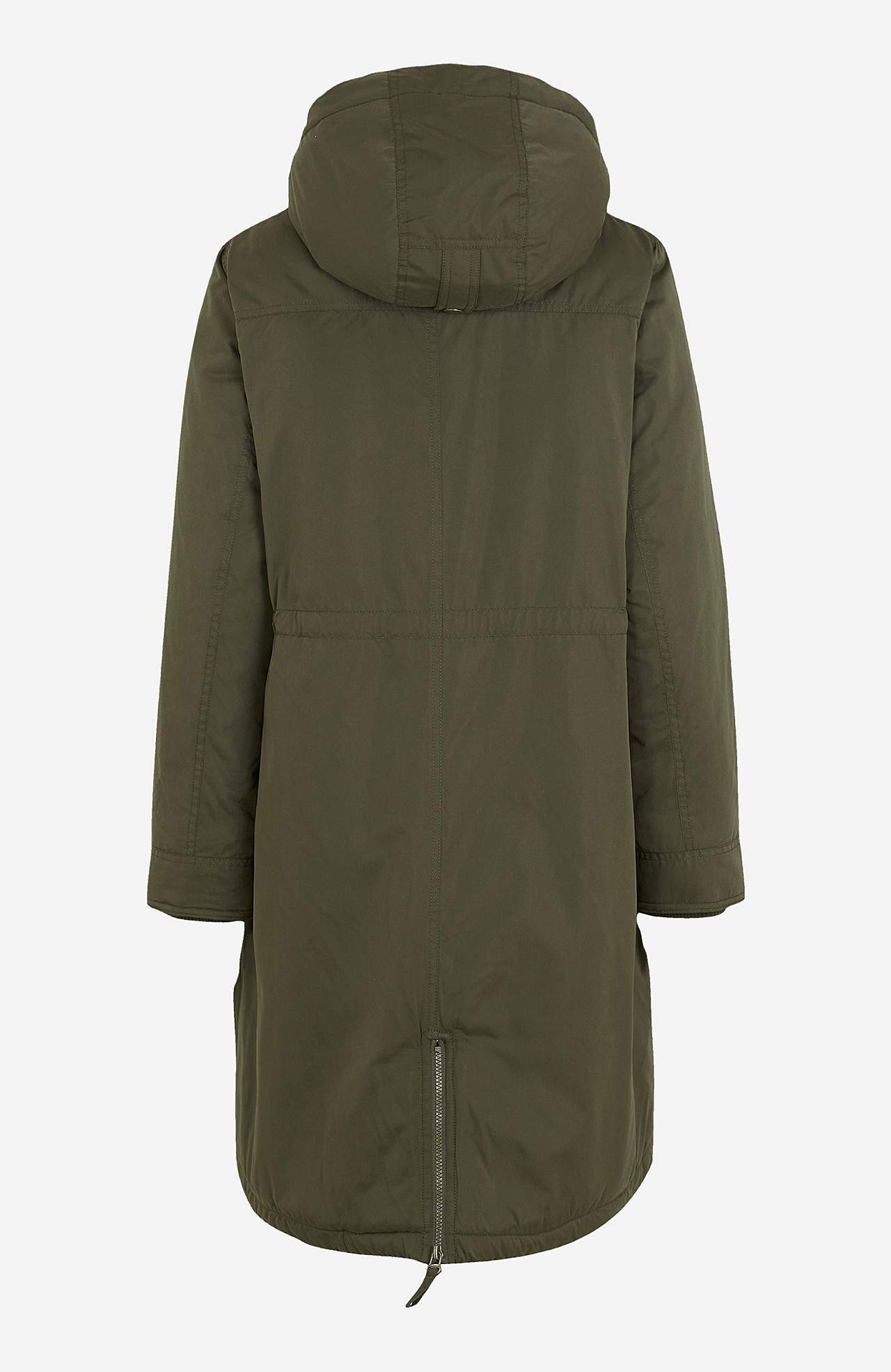 Parka met pile gevoerde capuchon