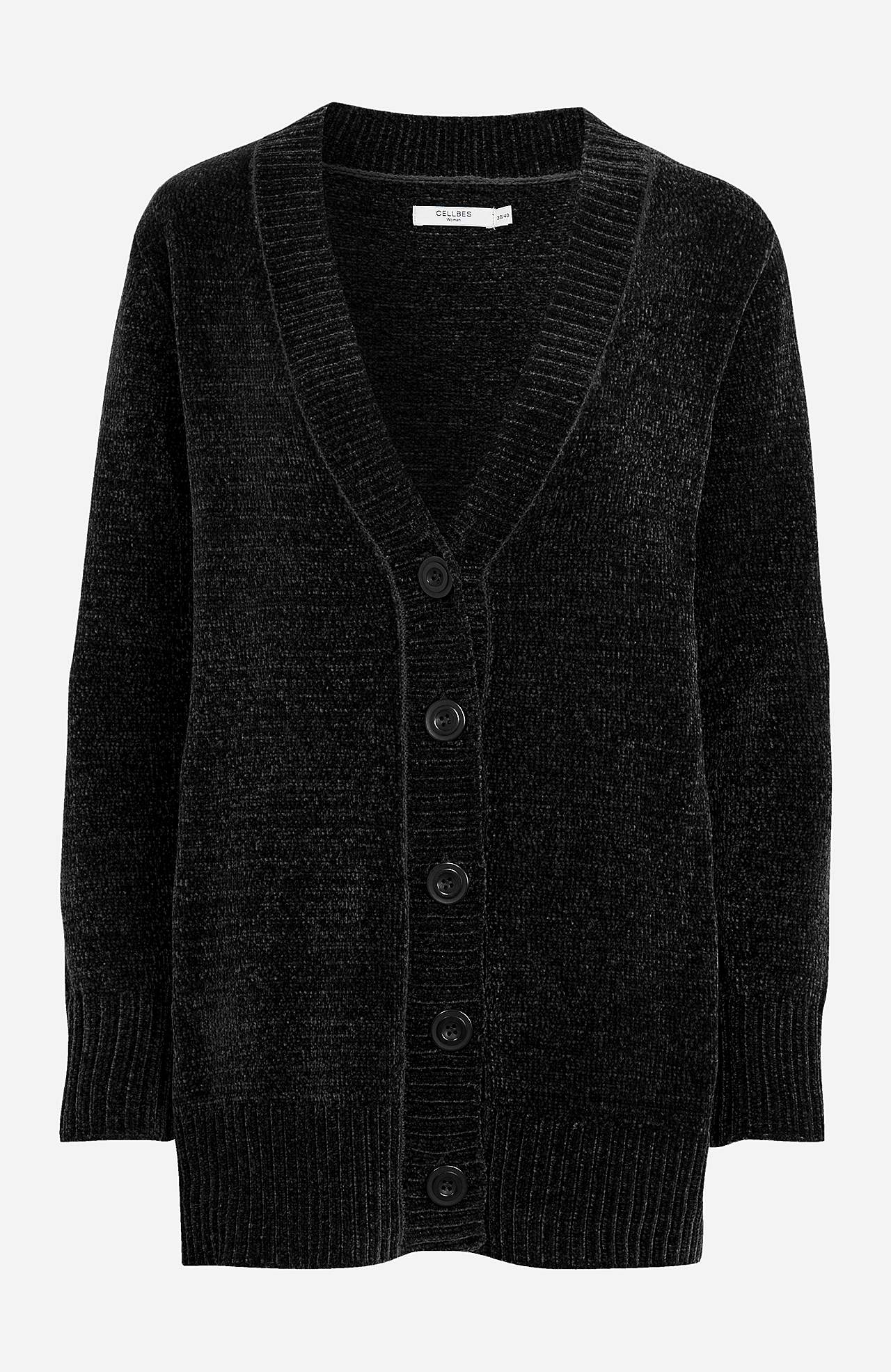 Cardigan van chenille