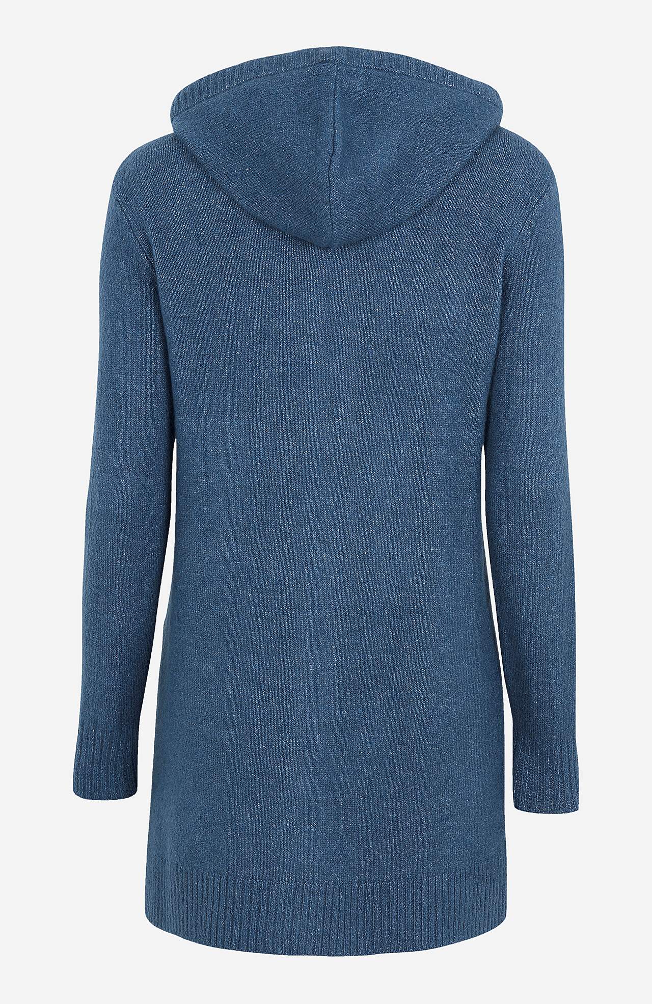 Zachte cardigan met capuchon