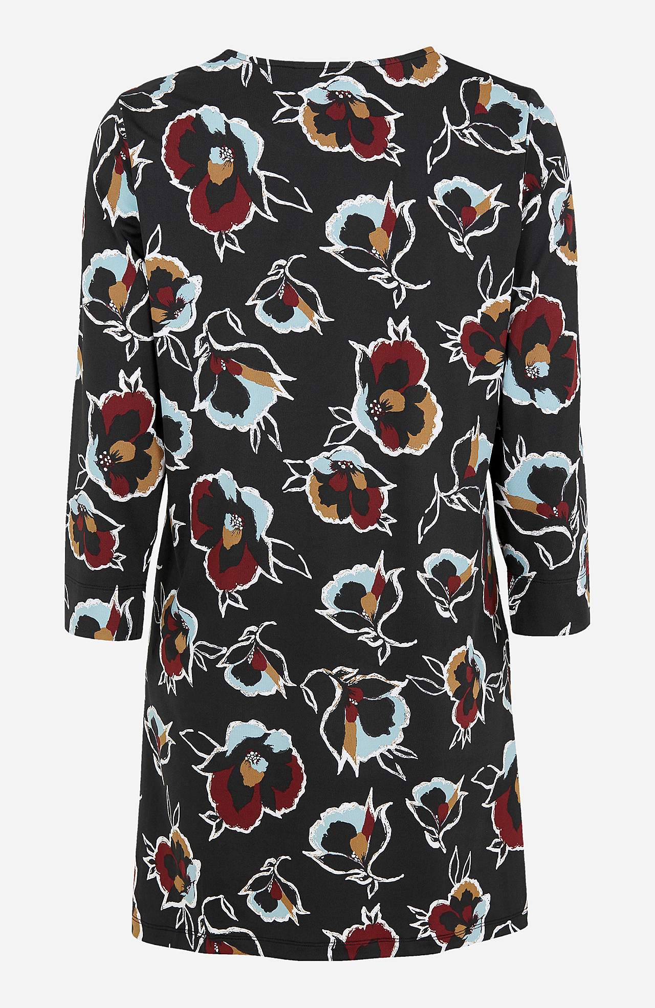 Jersey tuniek met 3/4 mouwen Jasminette