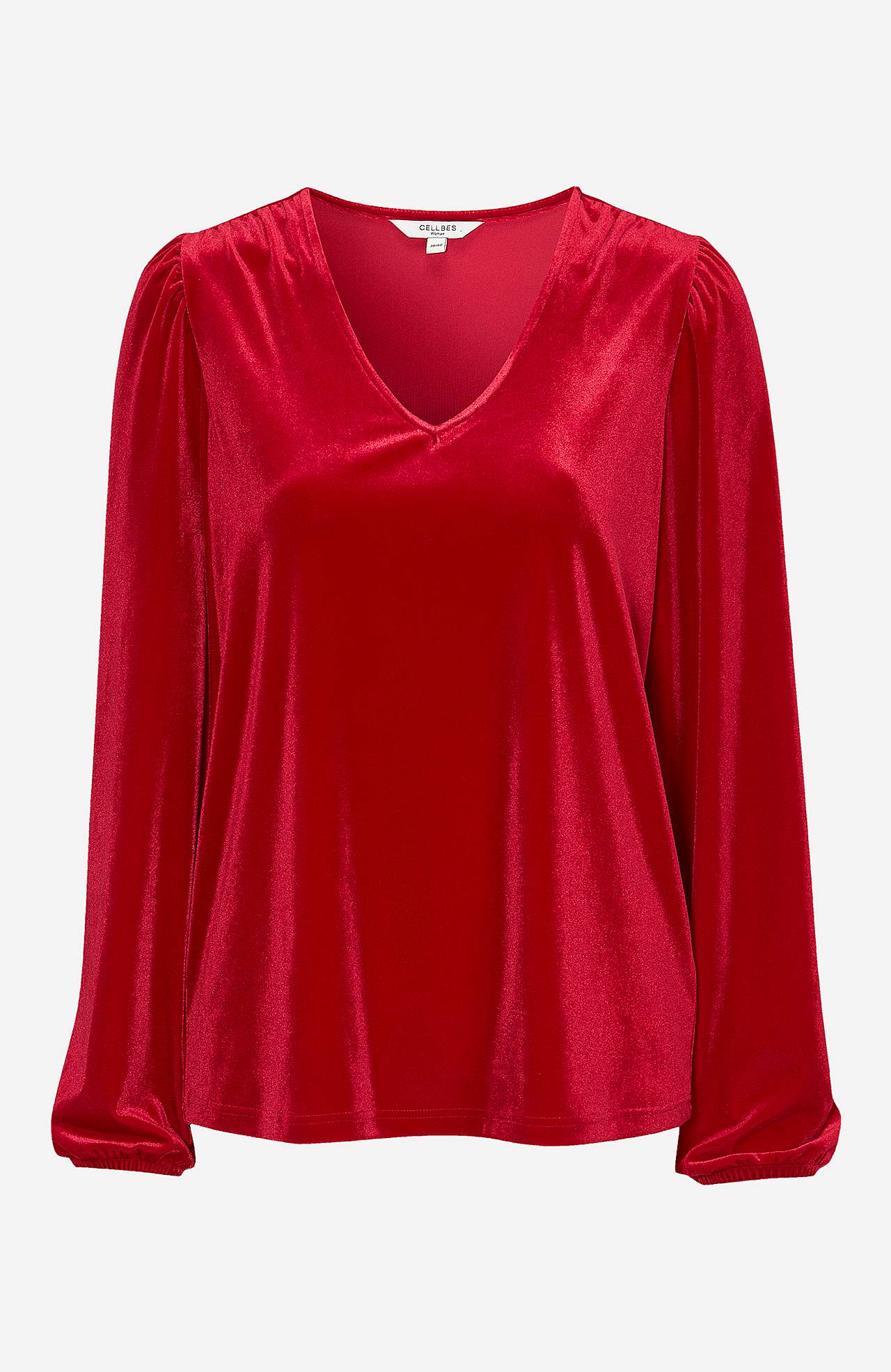 Feesttopje van velvet