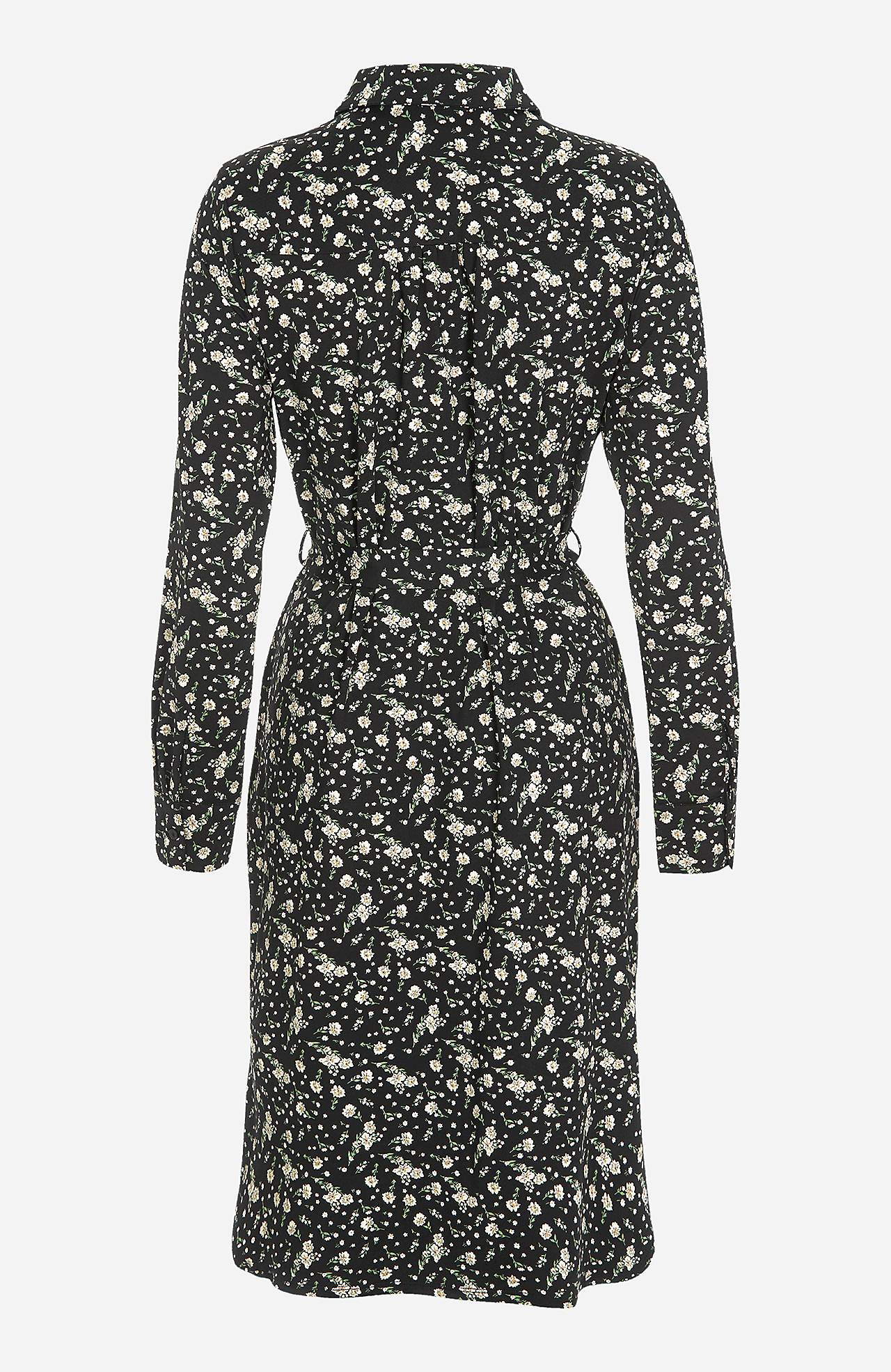 Patroonvormige overhemdjurk