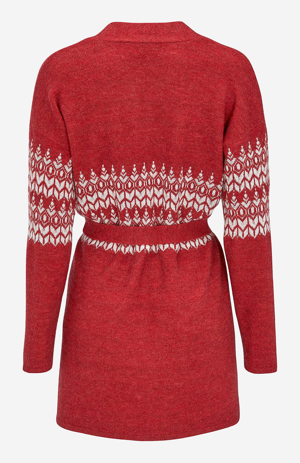 Jacquardgebreide cardigan Bonnie