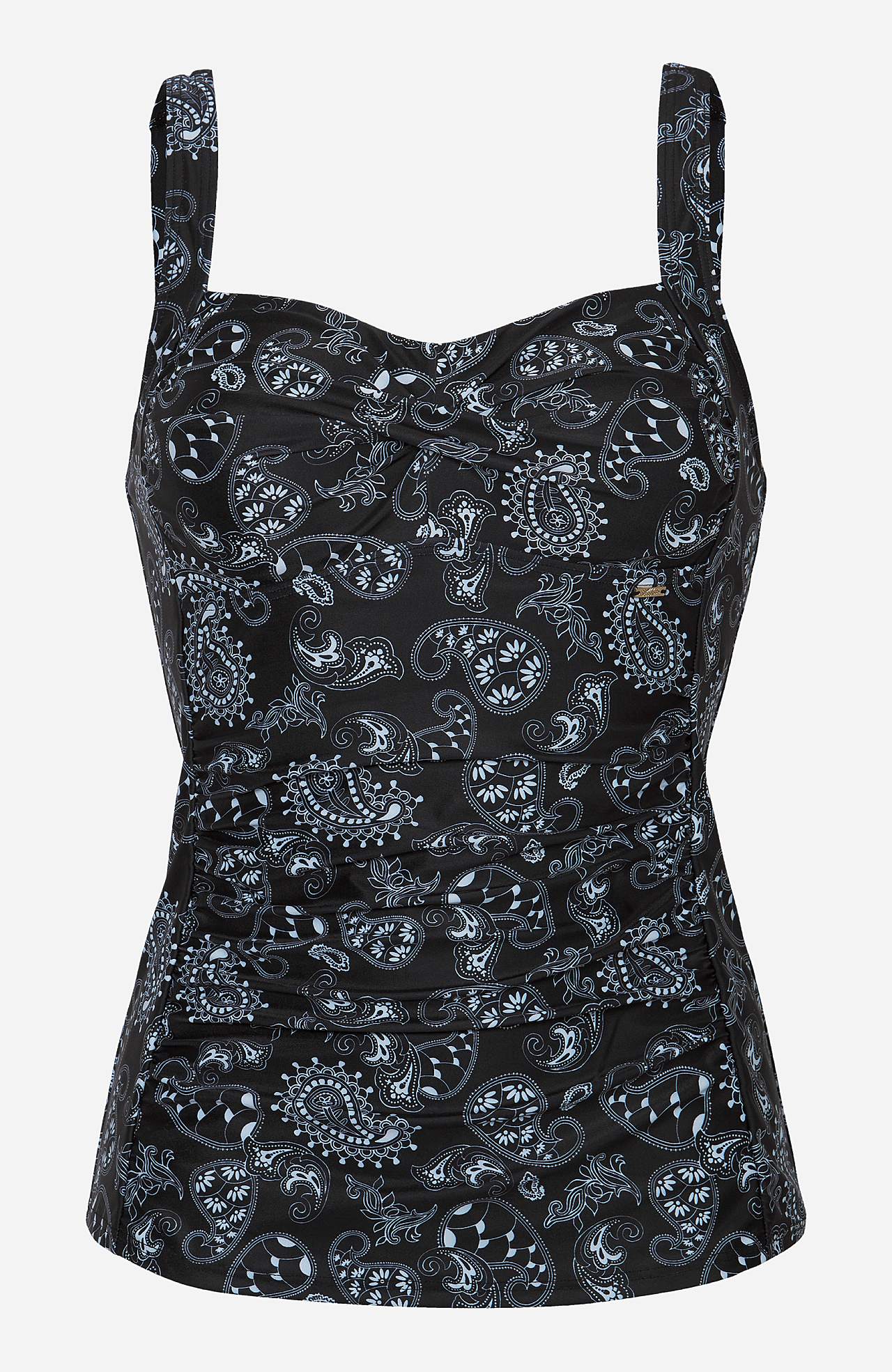 Tankini hemdje met een paisleypatroon