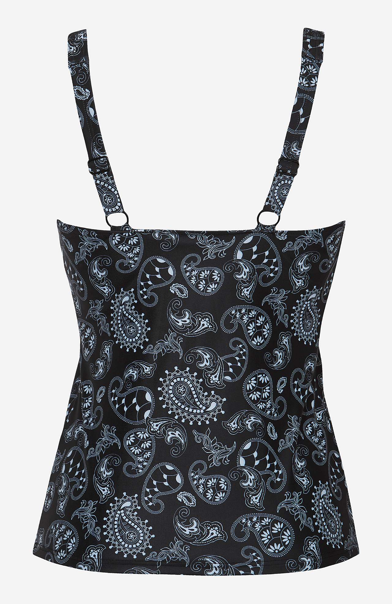 Tankini hemdje met een paisleypatroon