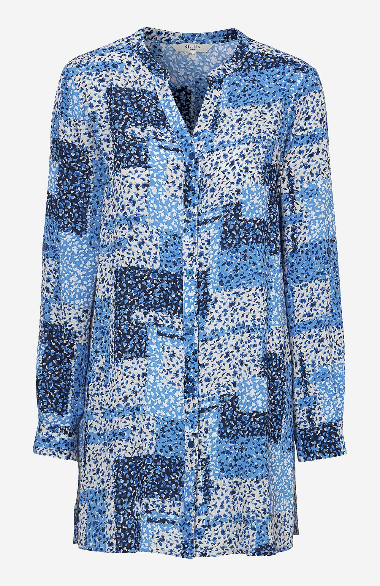Van crèpe tuniek Lauren