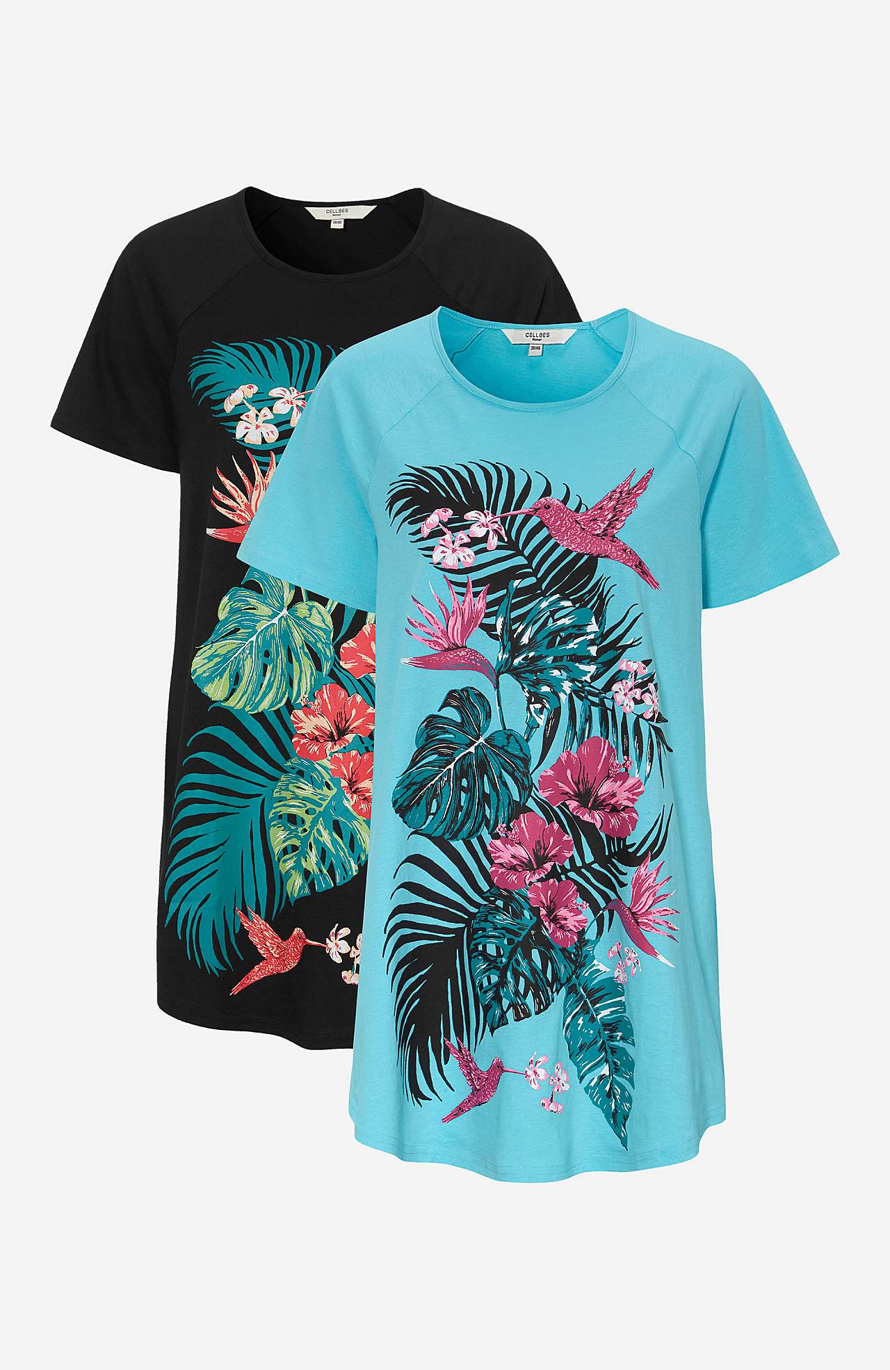 Lang t-shirt Laguna Set van 2