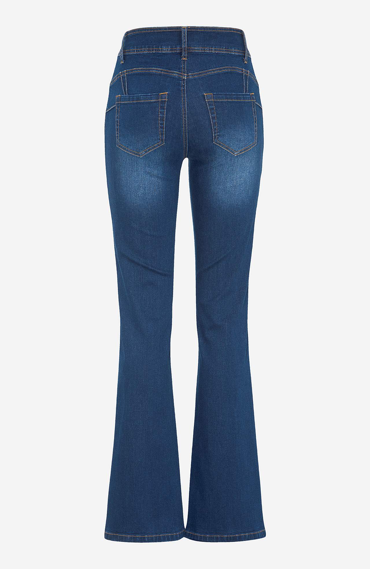 Superstretch shaping jeans met bootcut